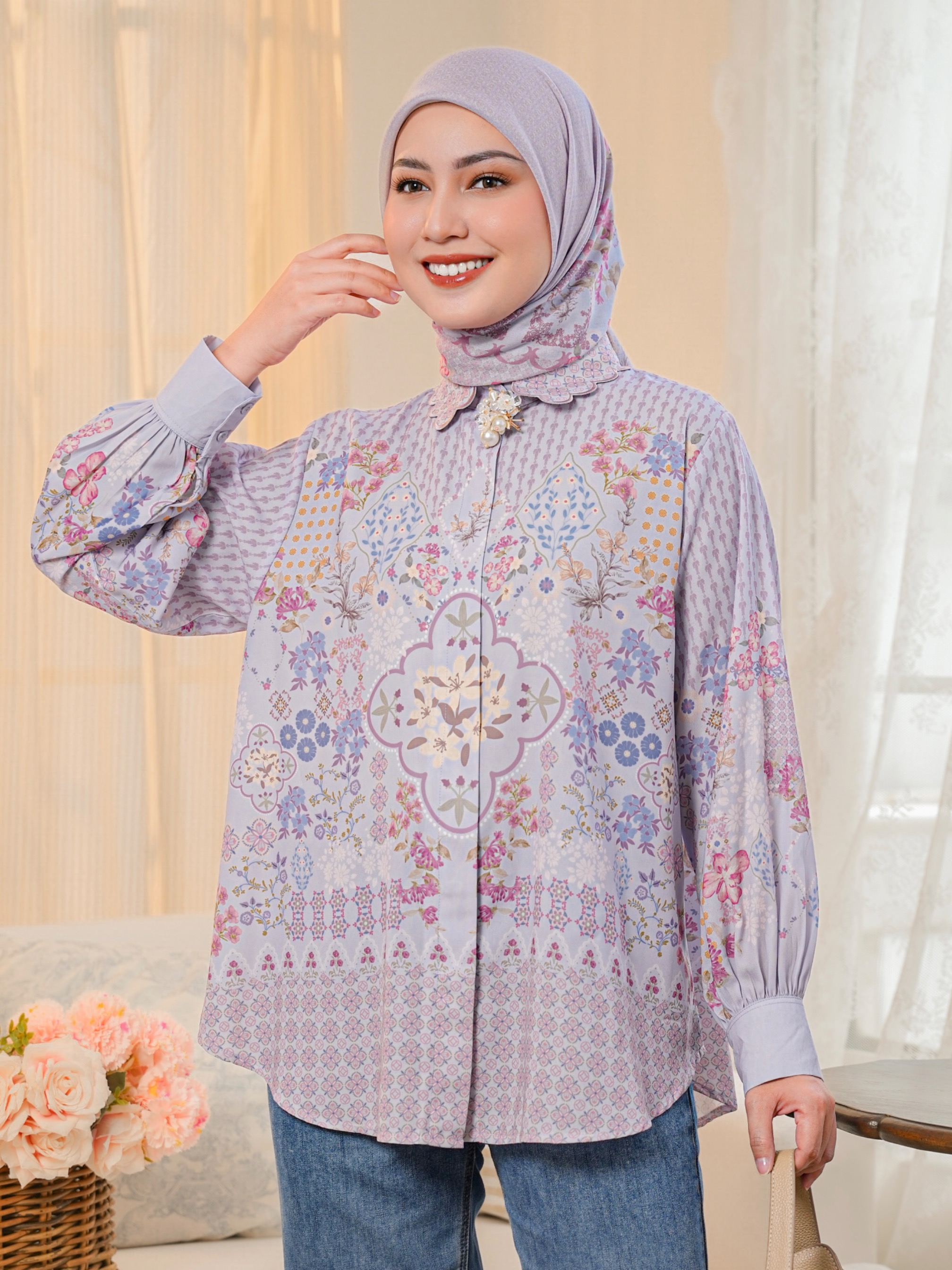Aurelie Blouse Serenity