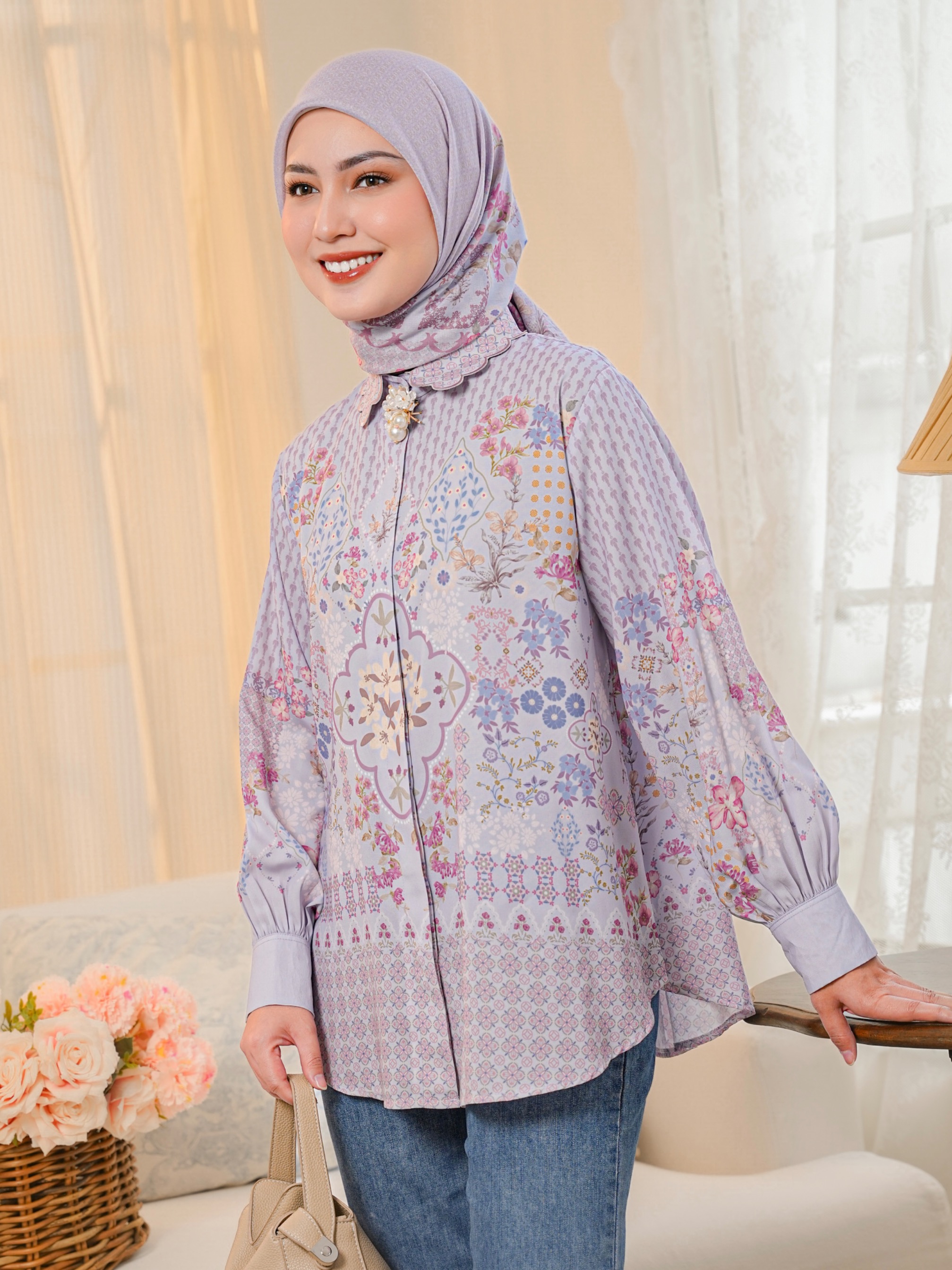 Aurelie Blouse Serenity