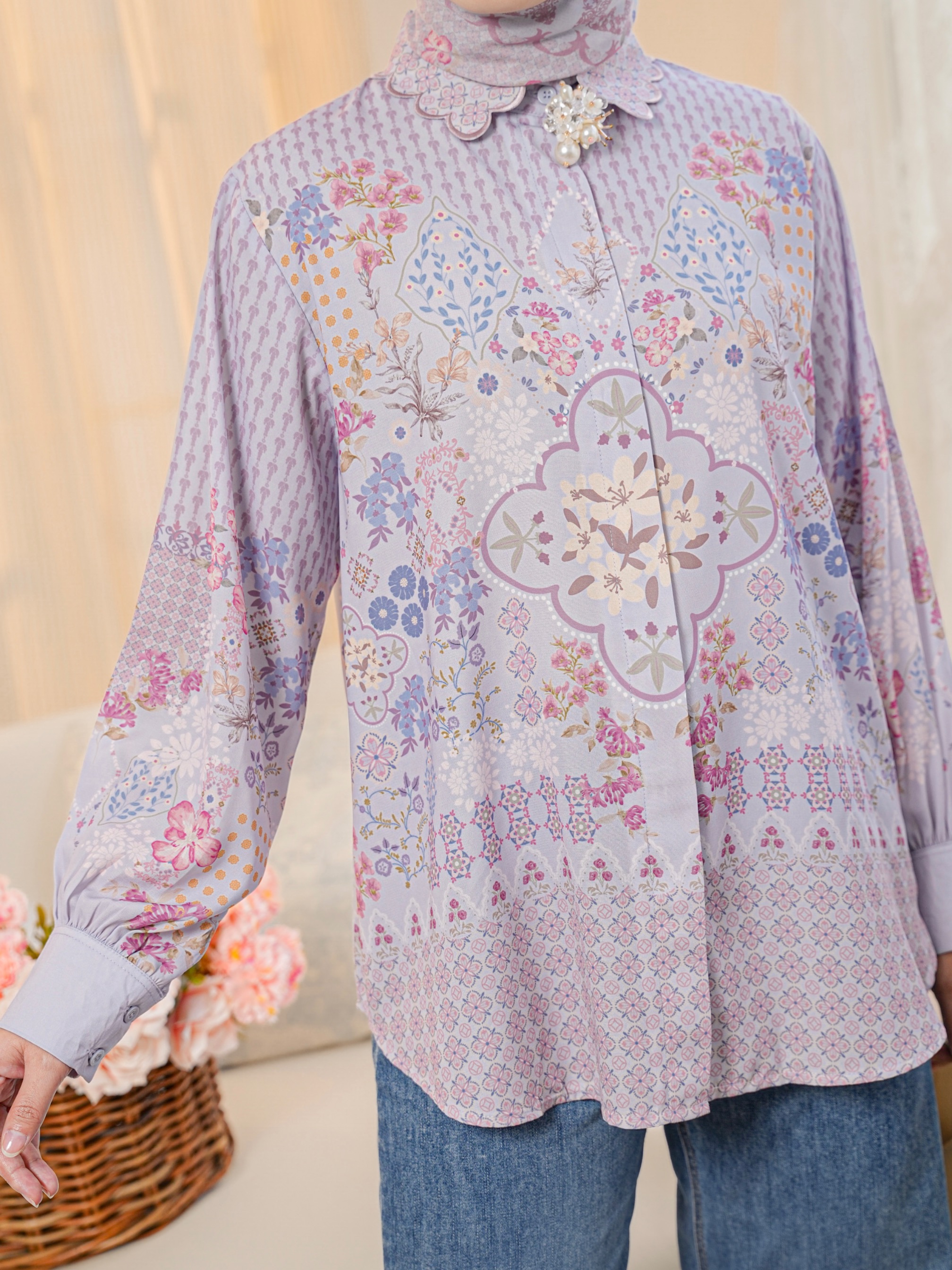 Aurelie Blouse Serenity