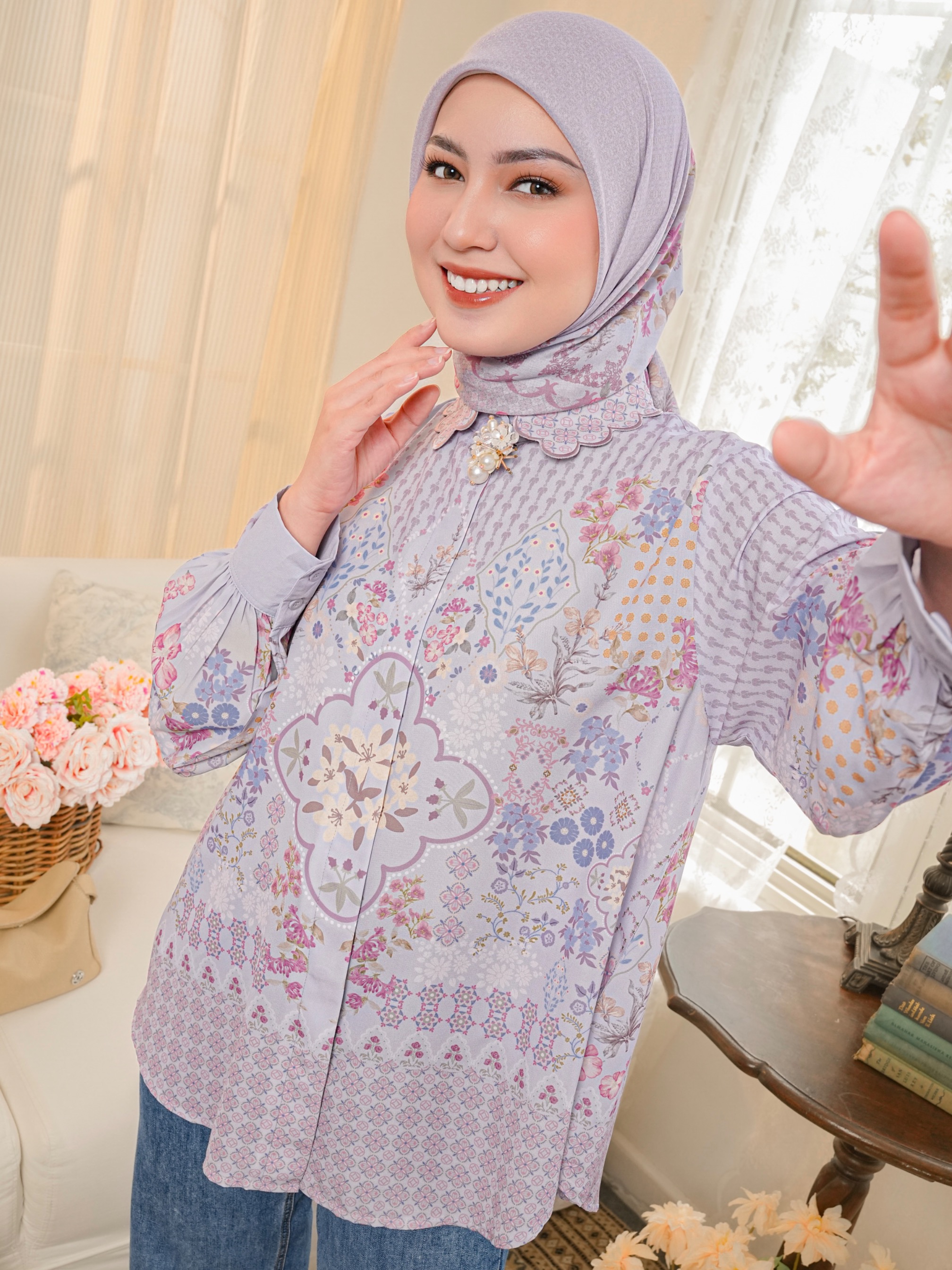 Aurelie Blouse Serenity