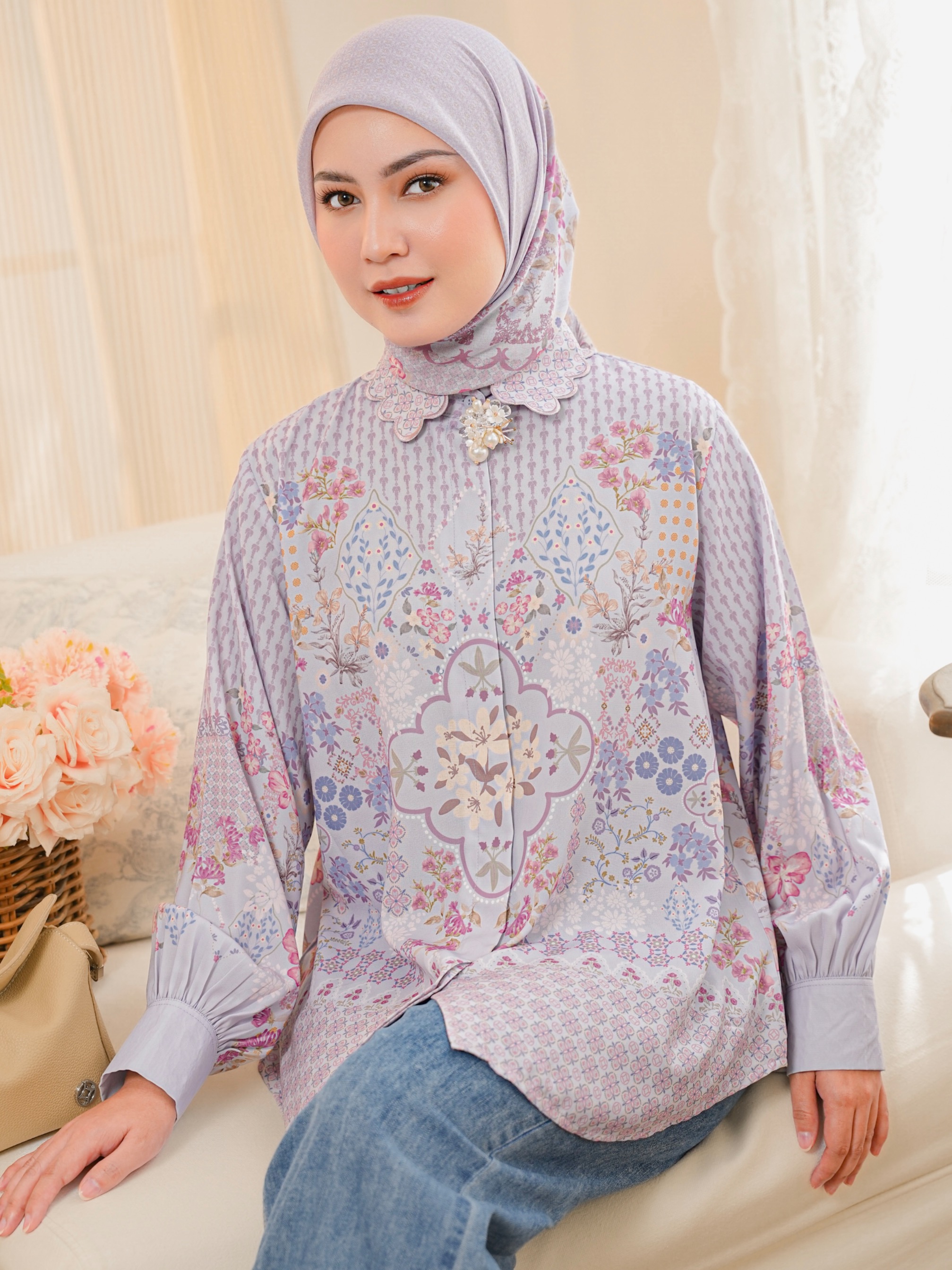 Aurelie Blouse Serenity
