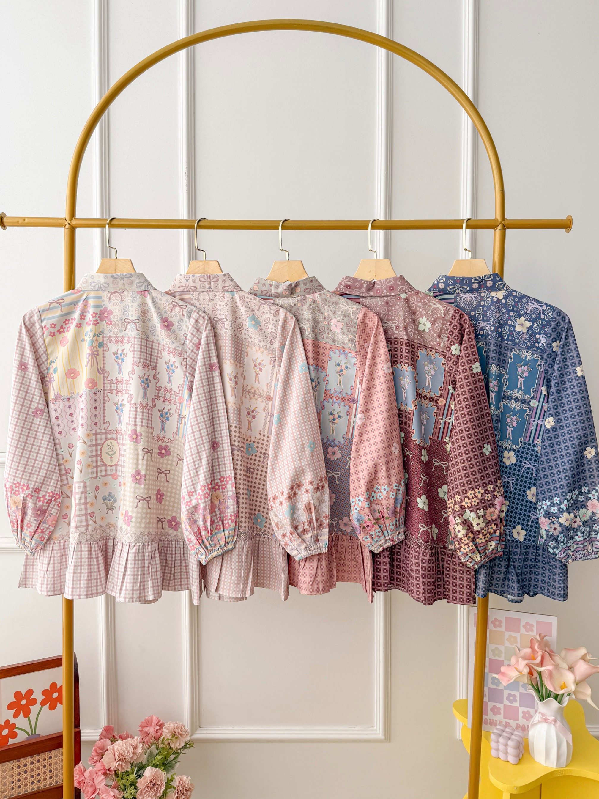 Azalea Blouse Indigo