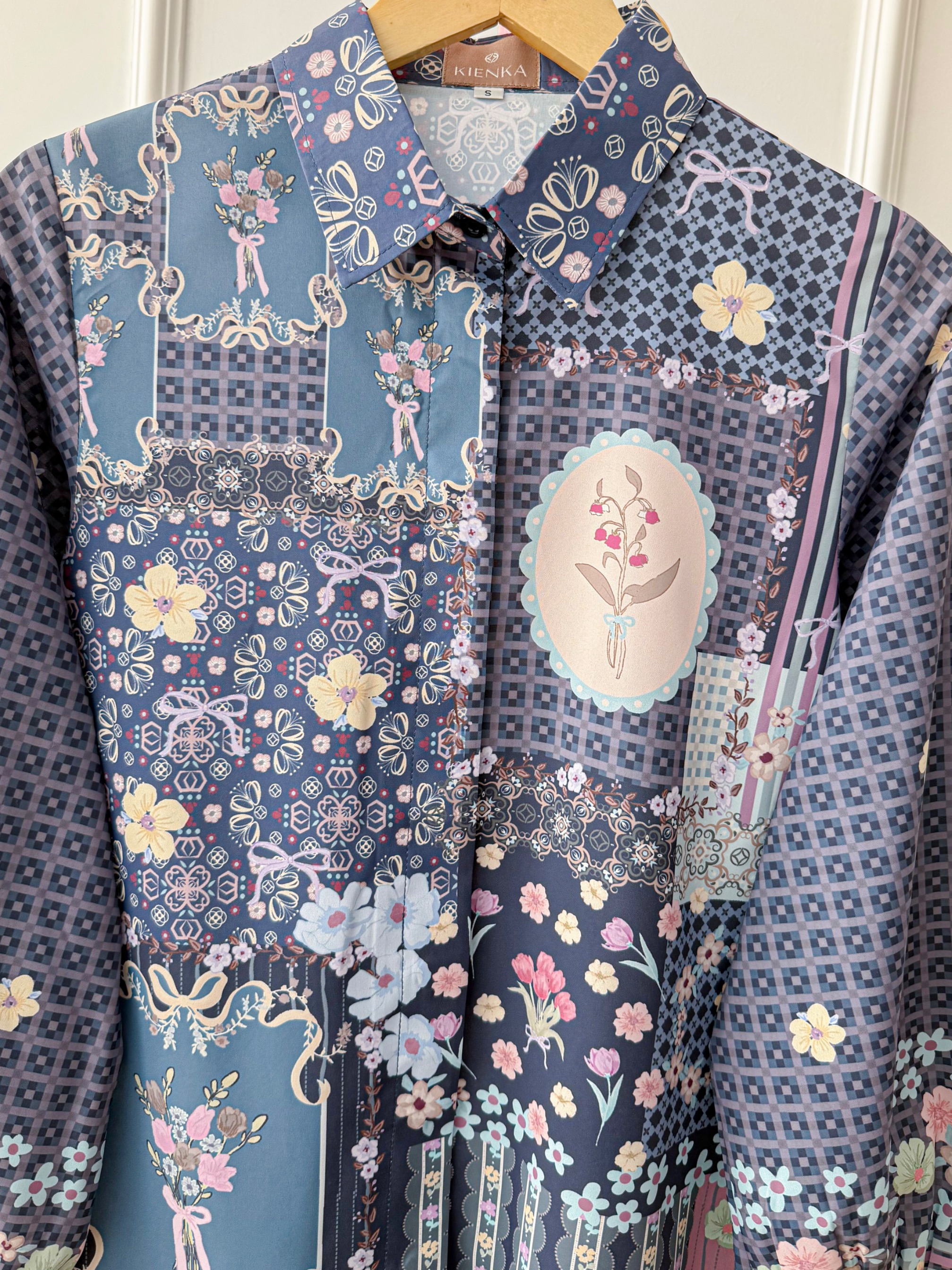 Azalea Blouse Indigo