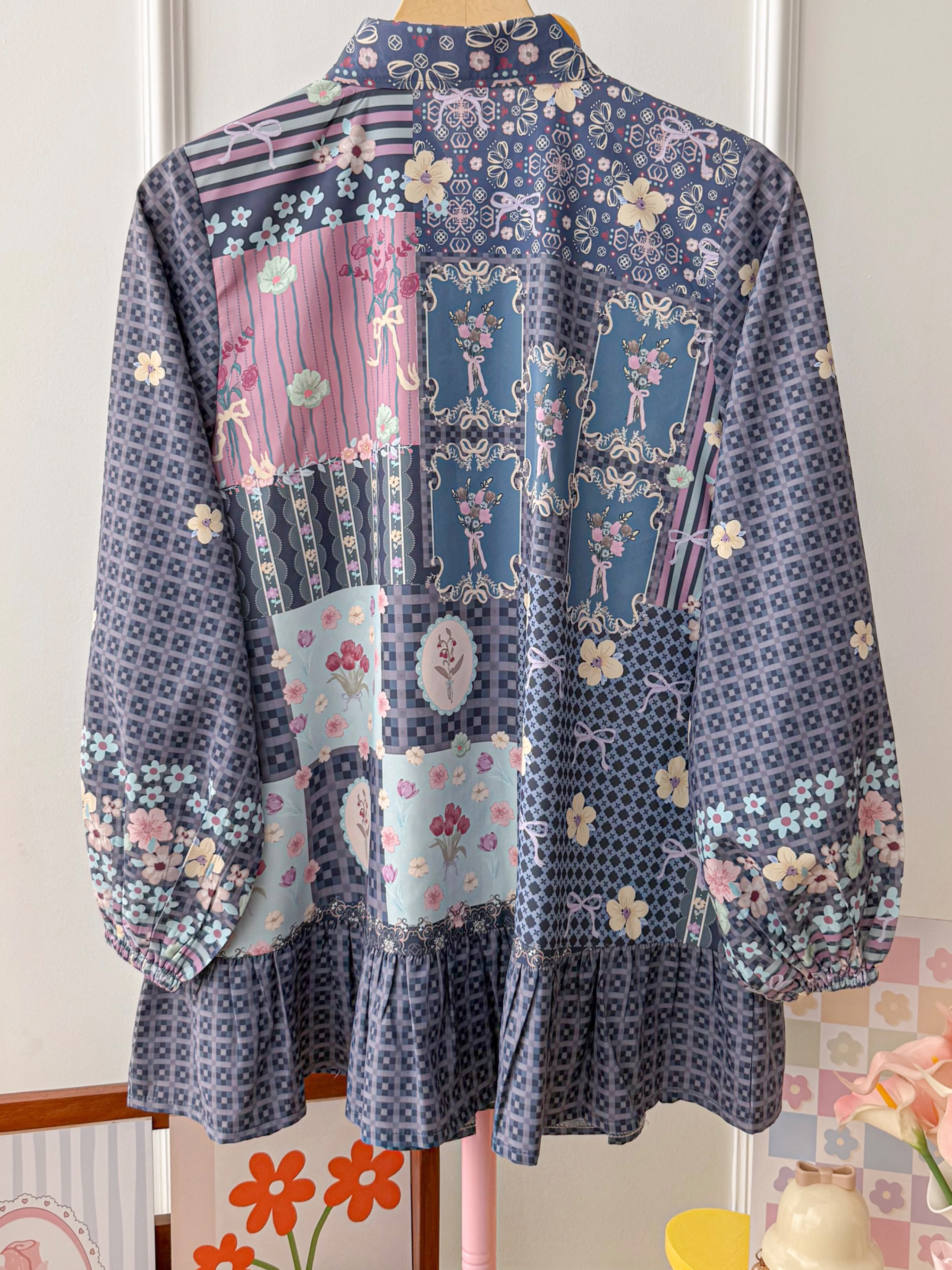 Azalea Blouse Indigo