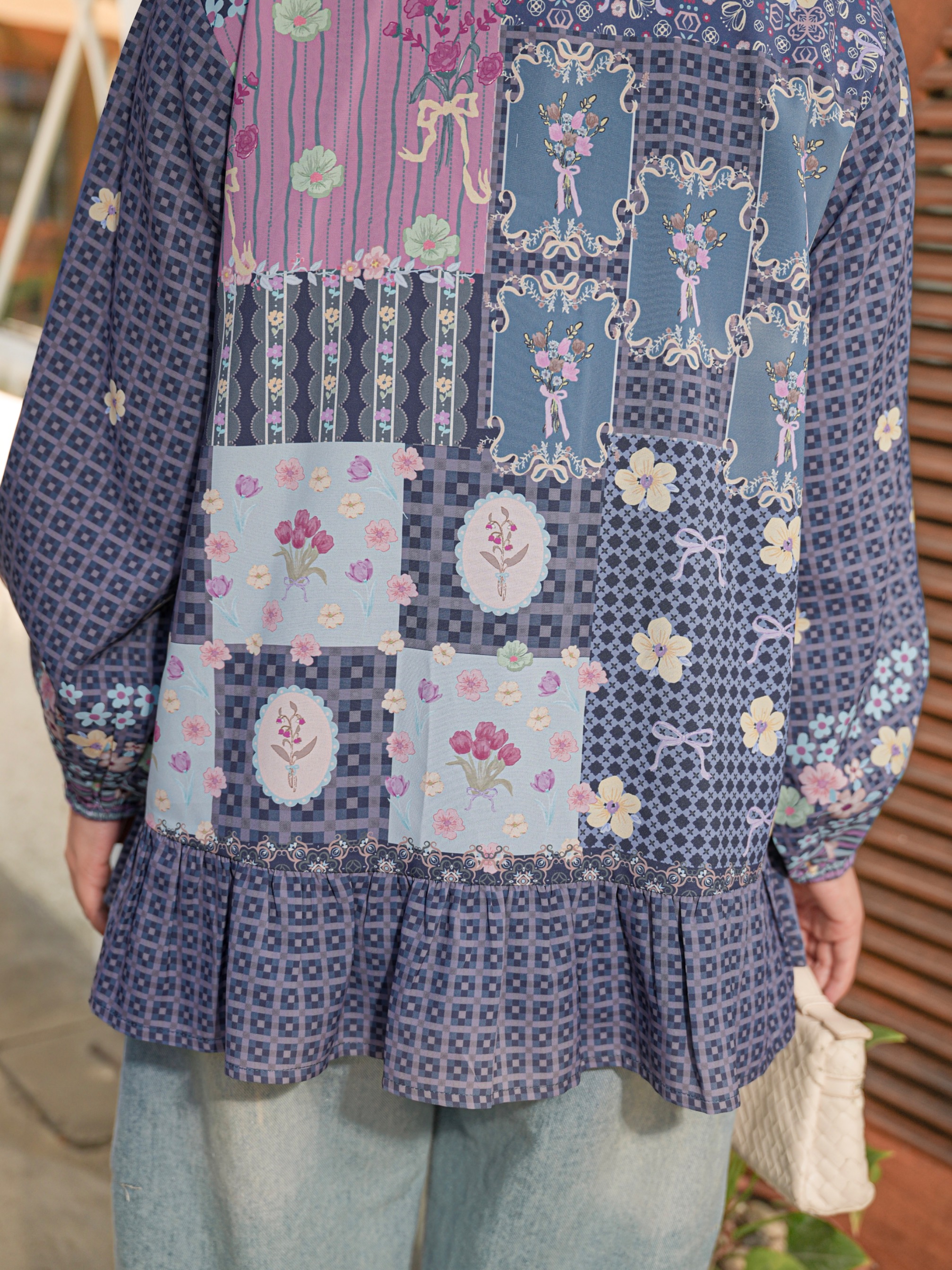 Azalea Blouse Indigo
