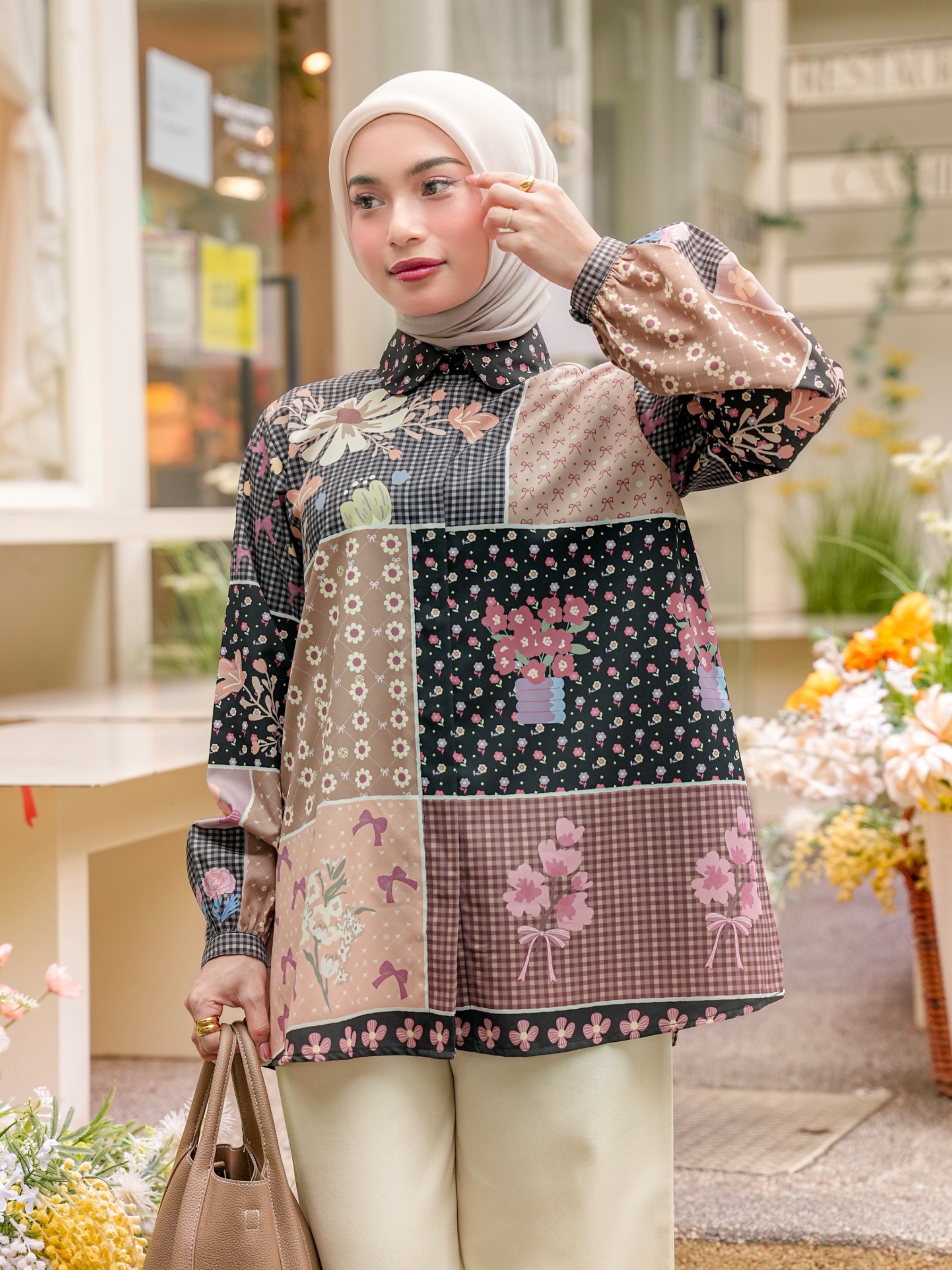 Seiya Blouse Ebony
