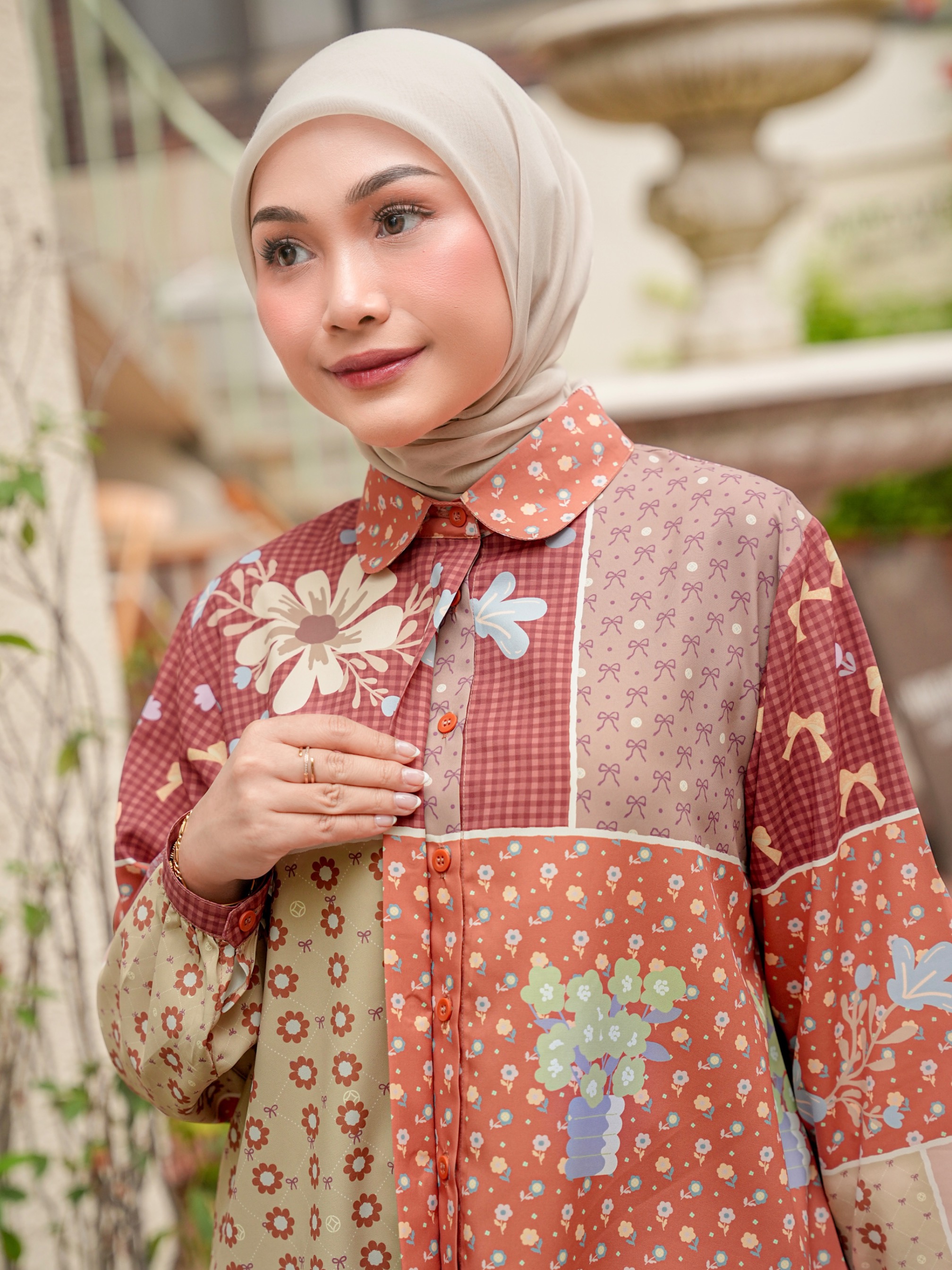 Seiya Blouse Terracotta