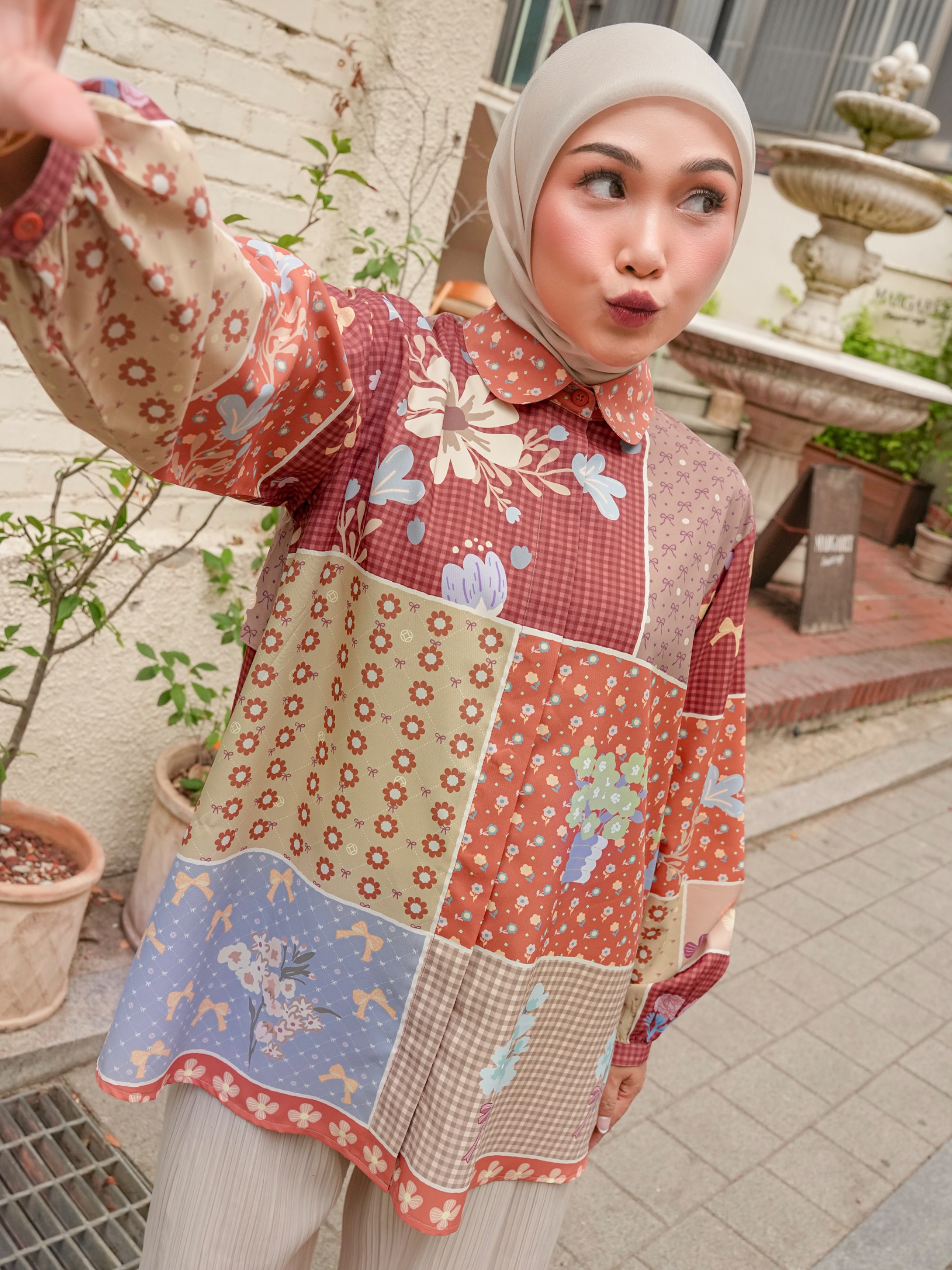 Seiya Blouse Terracotta
