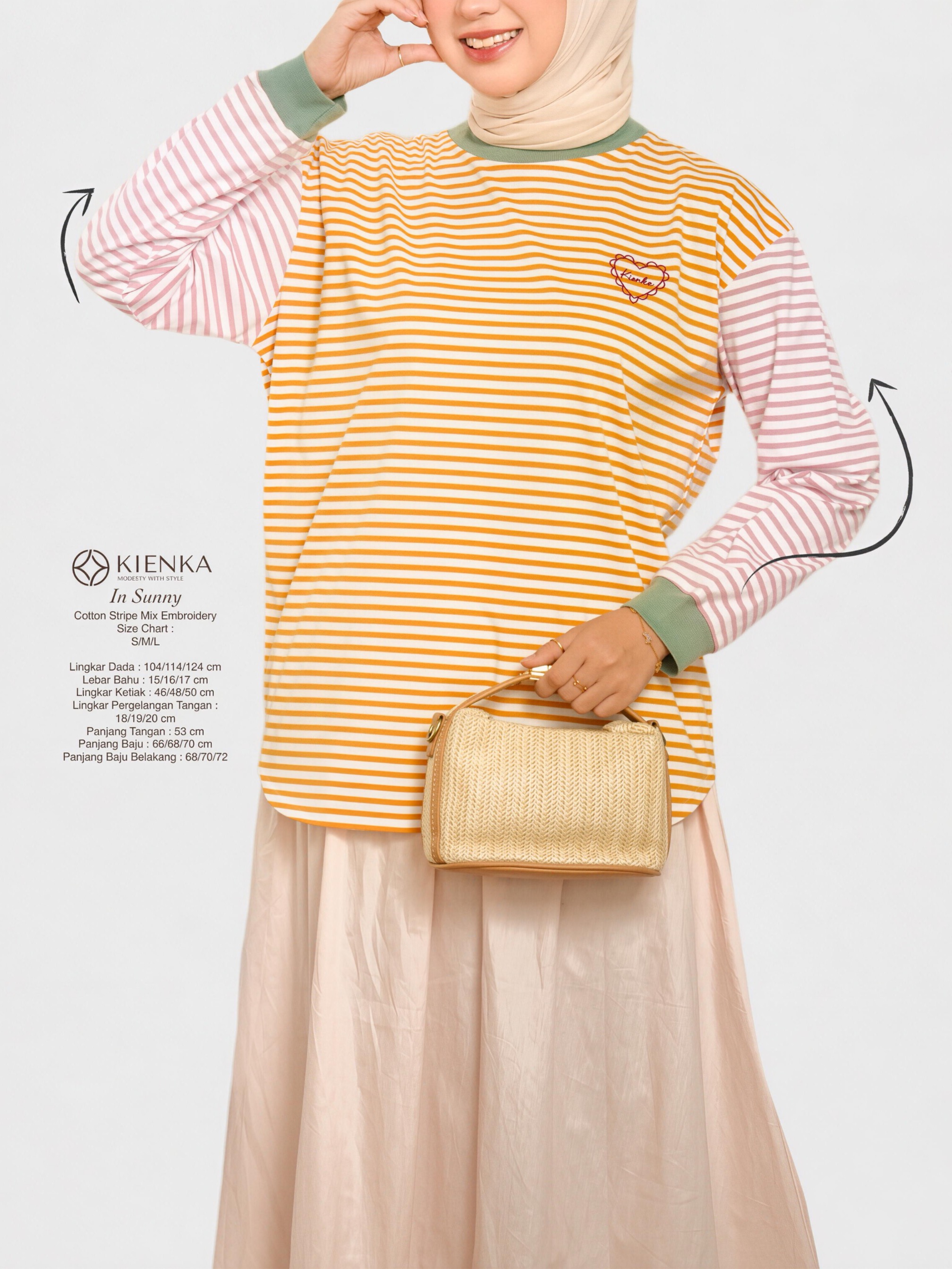 Sera Stripe Longsleeve Sunny