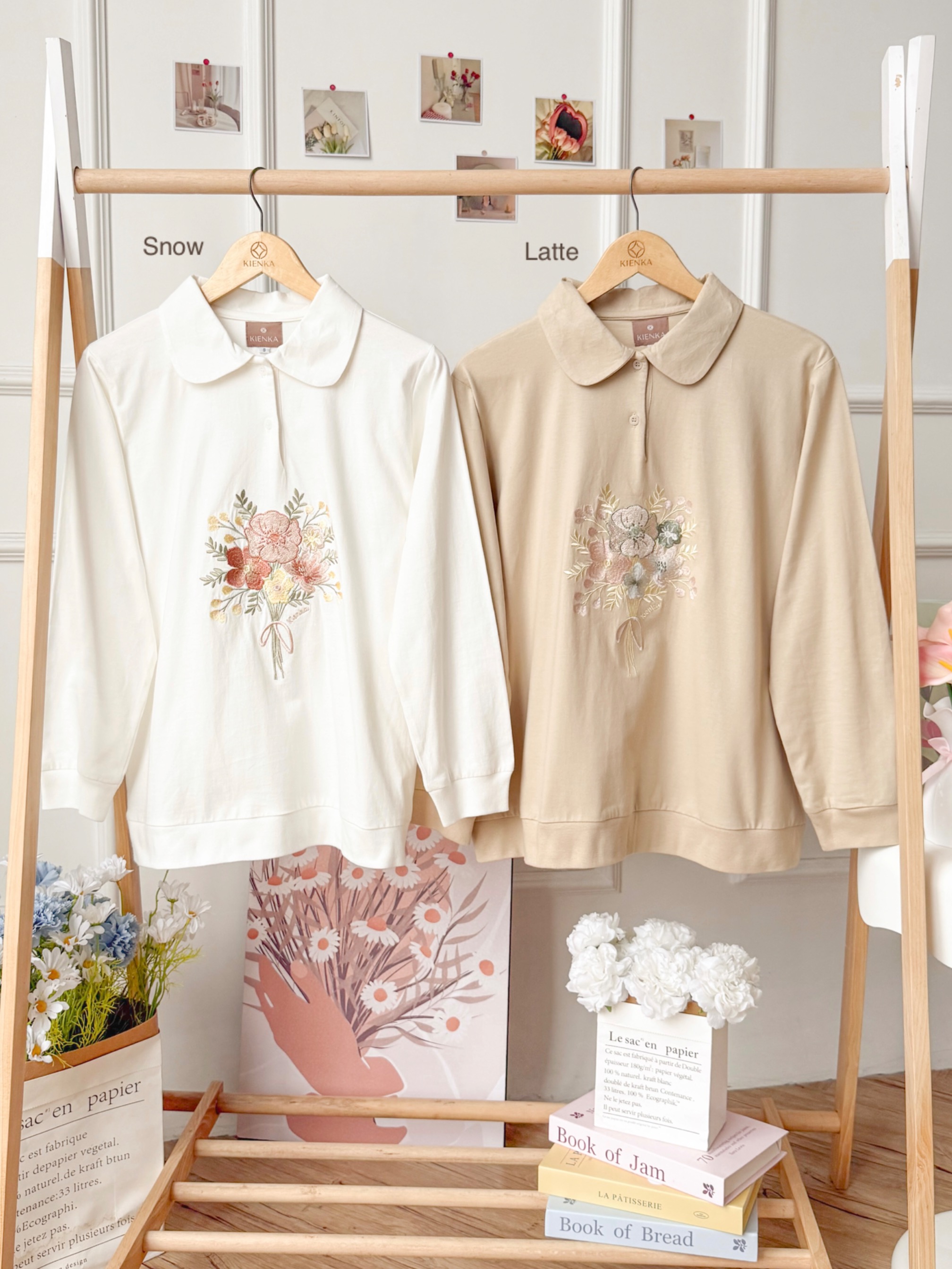 Kiyo Shirt Latte