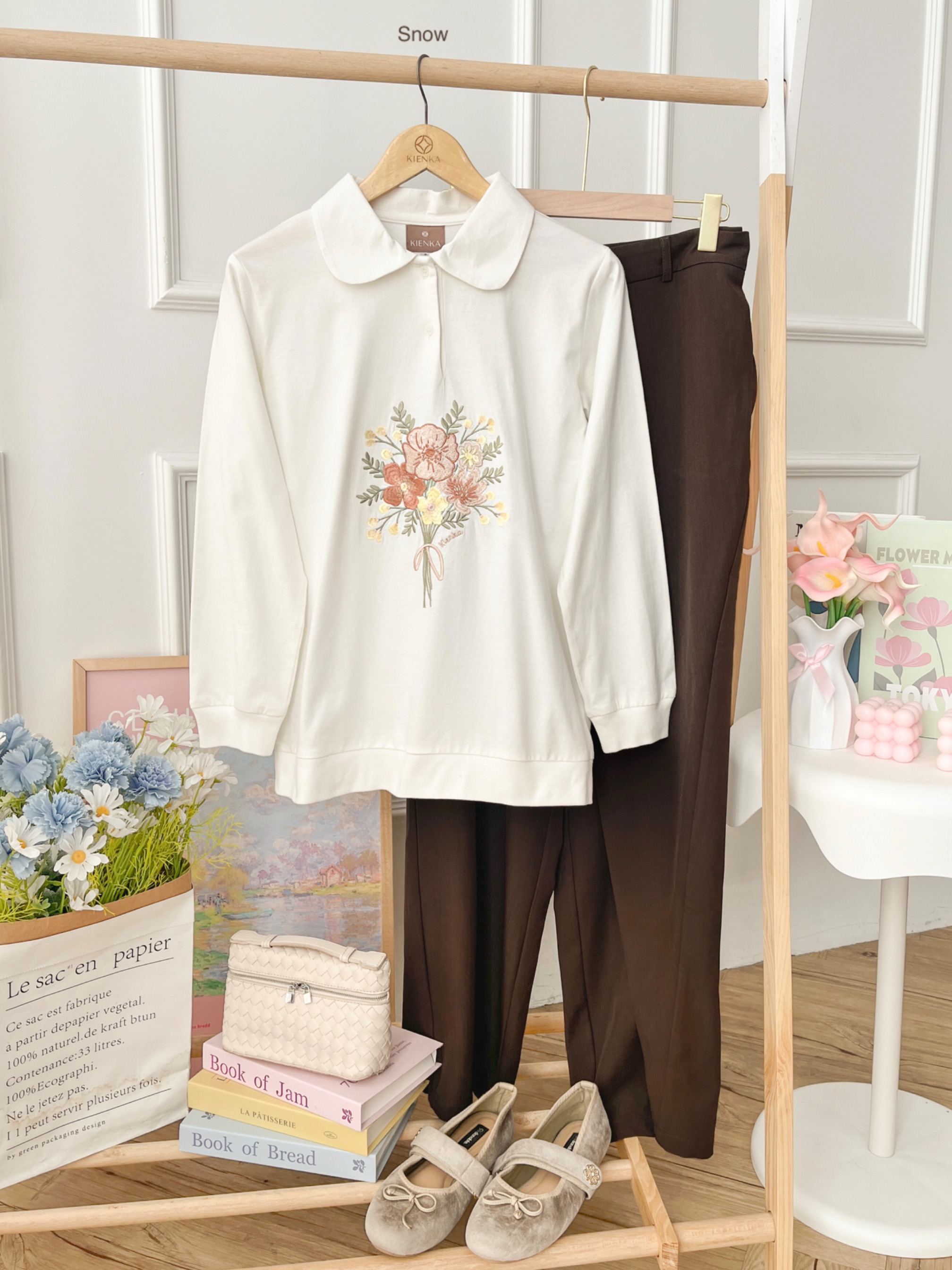 Kiyo Shirt Snow