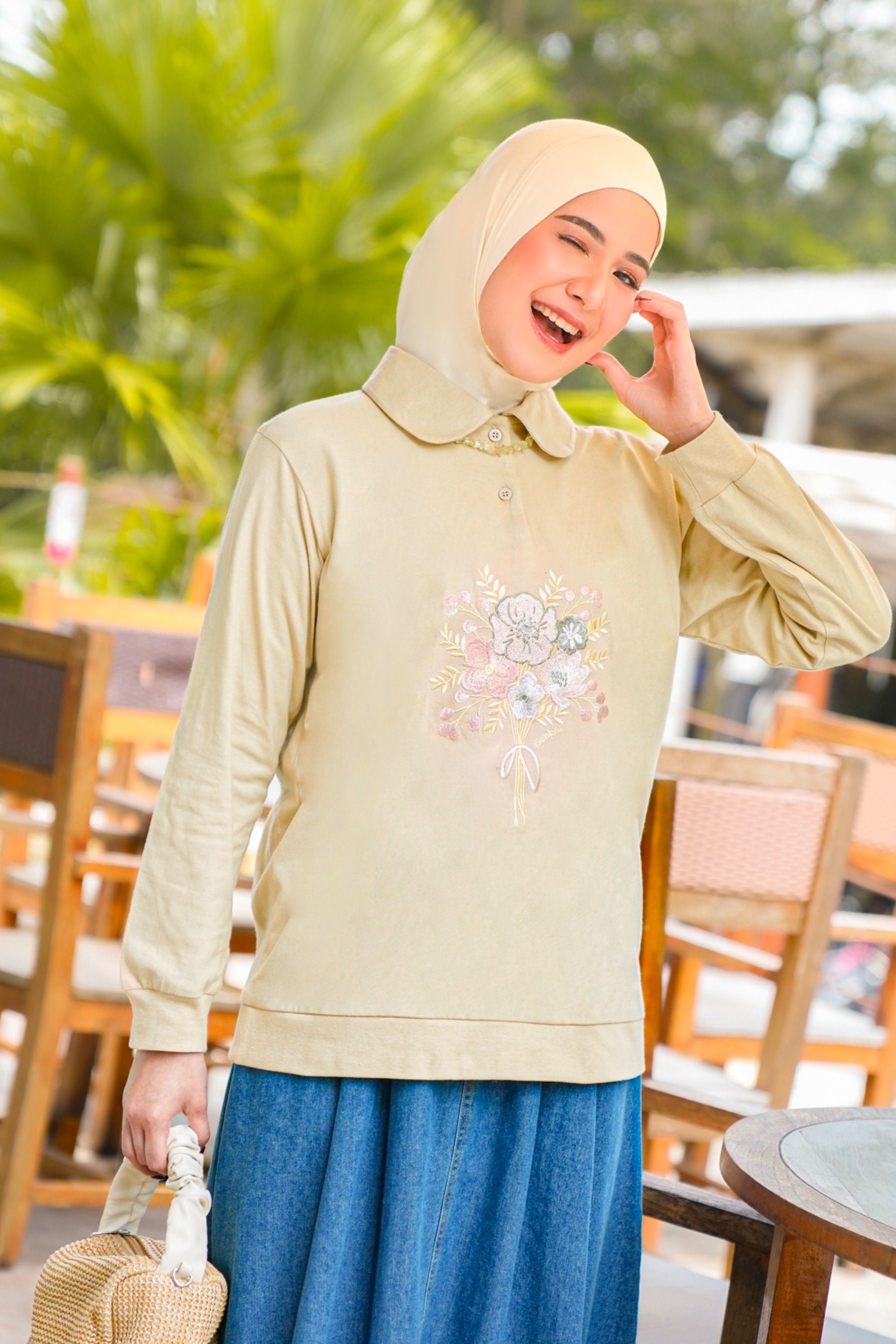 Kiyo Shirt Latte