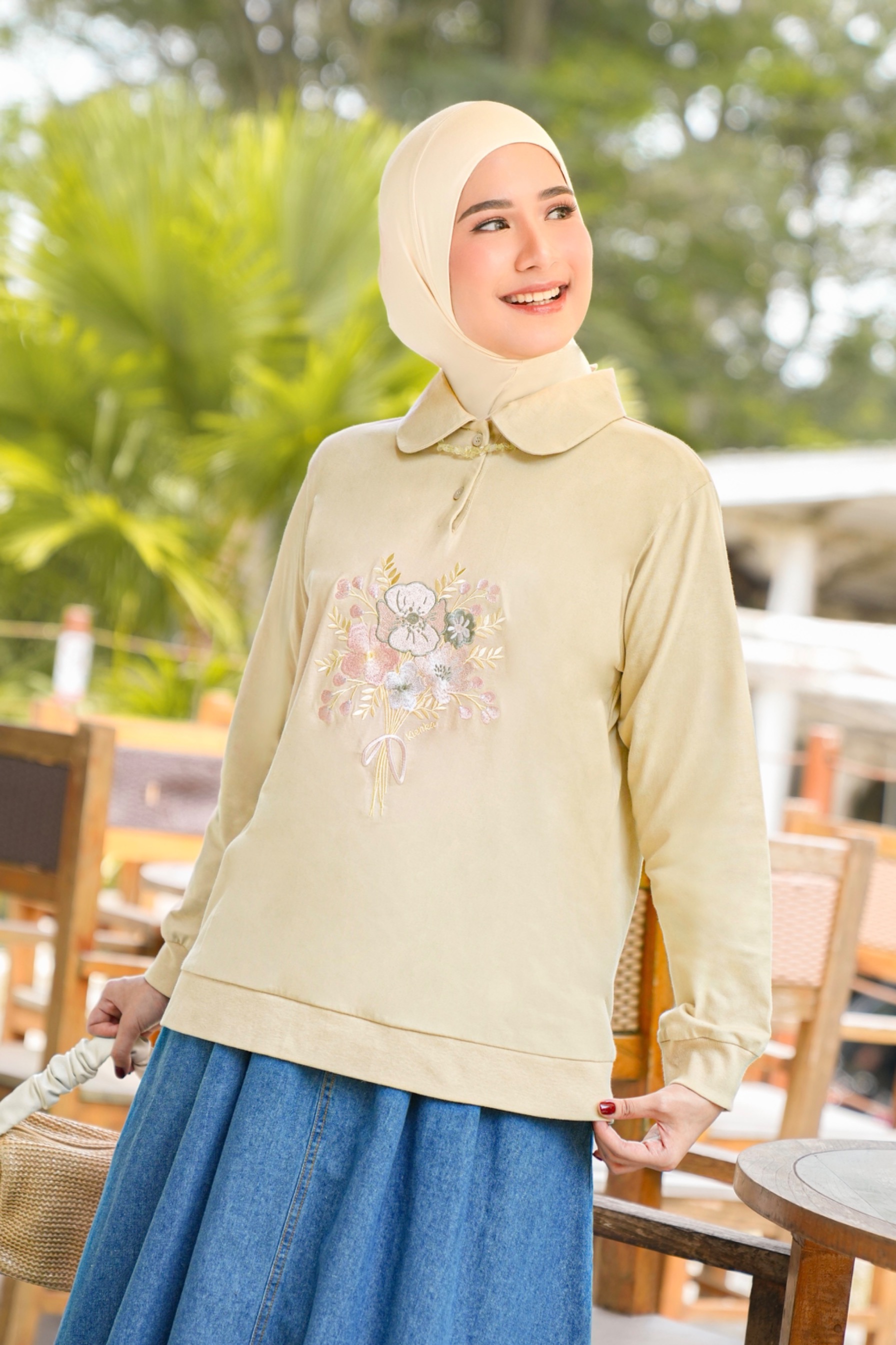 Kiyo Shirt Latte