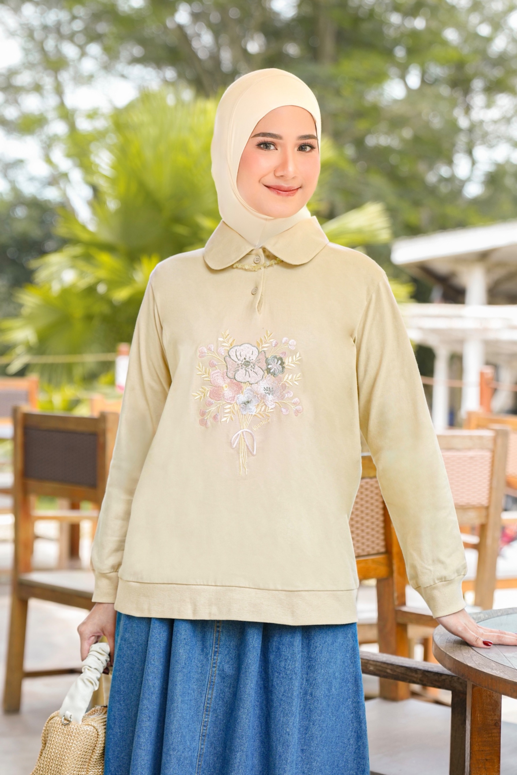 Kiyo Shirt Latte