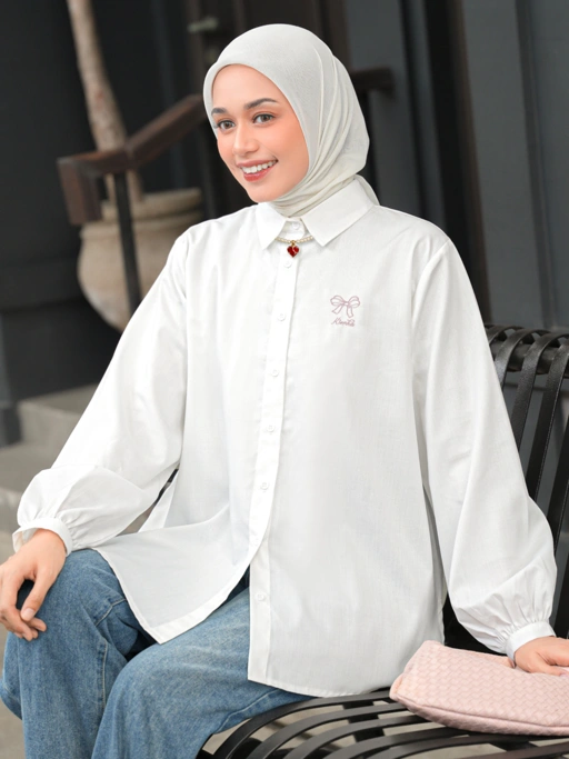 Image of Mora Daily Shirt Pearl