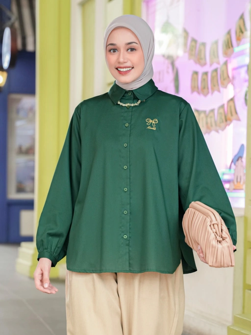 Image of Mora Daily Shirt Emerald