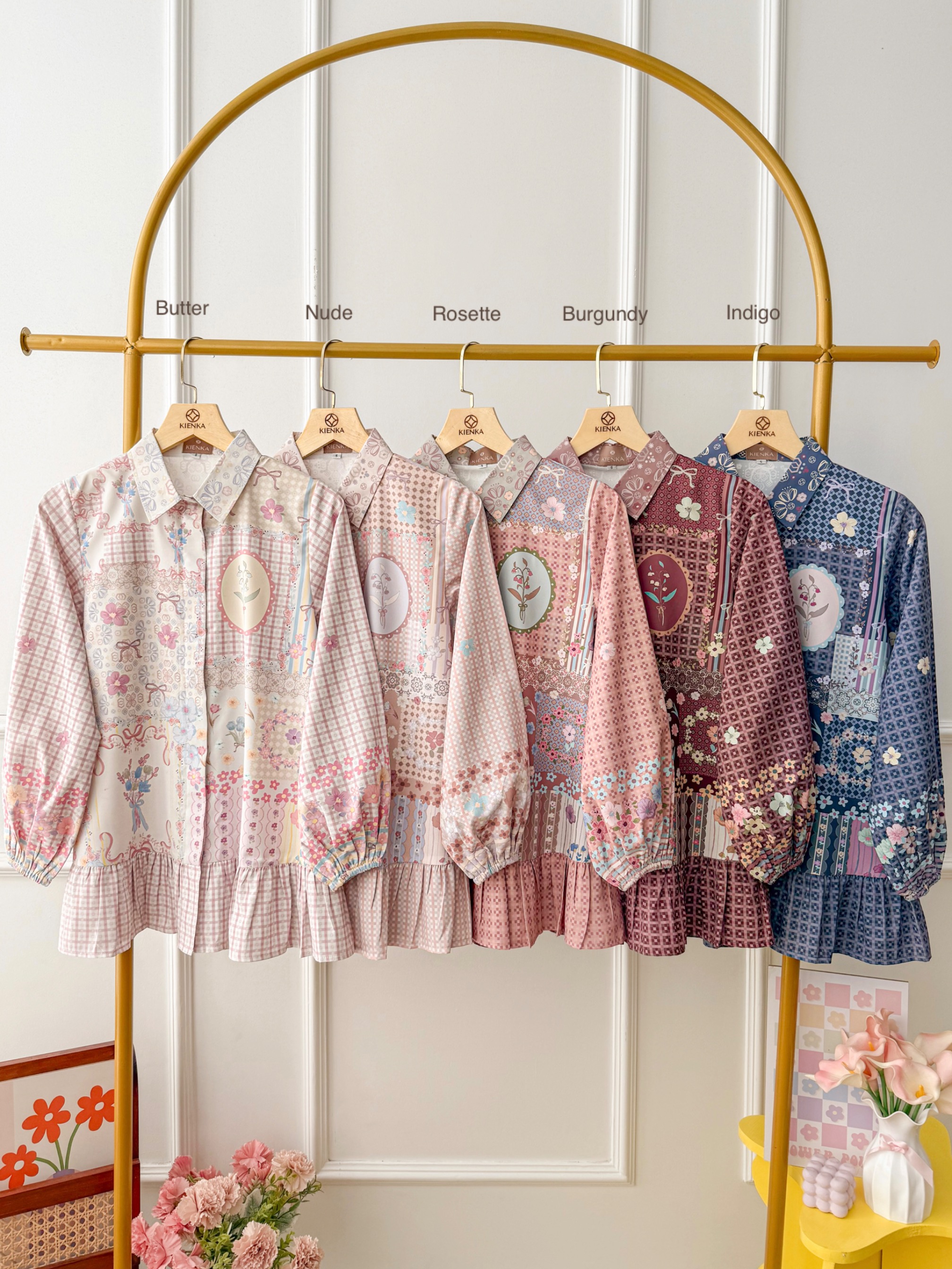 Azalea Blouse Indigo