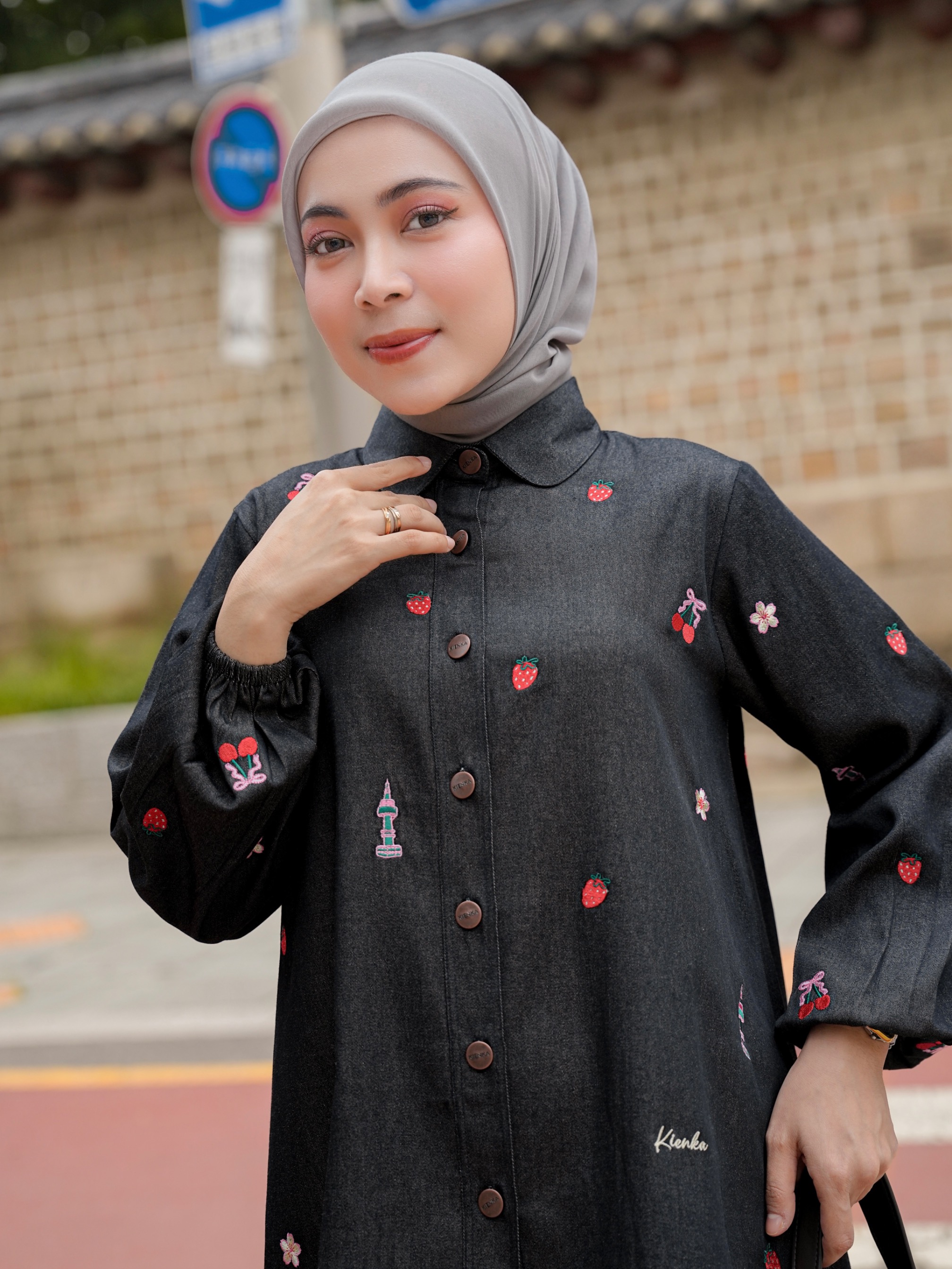 Sola Denim Shirt Onyx