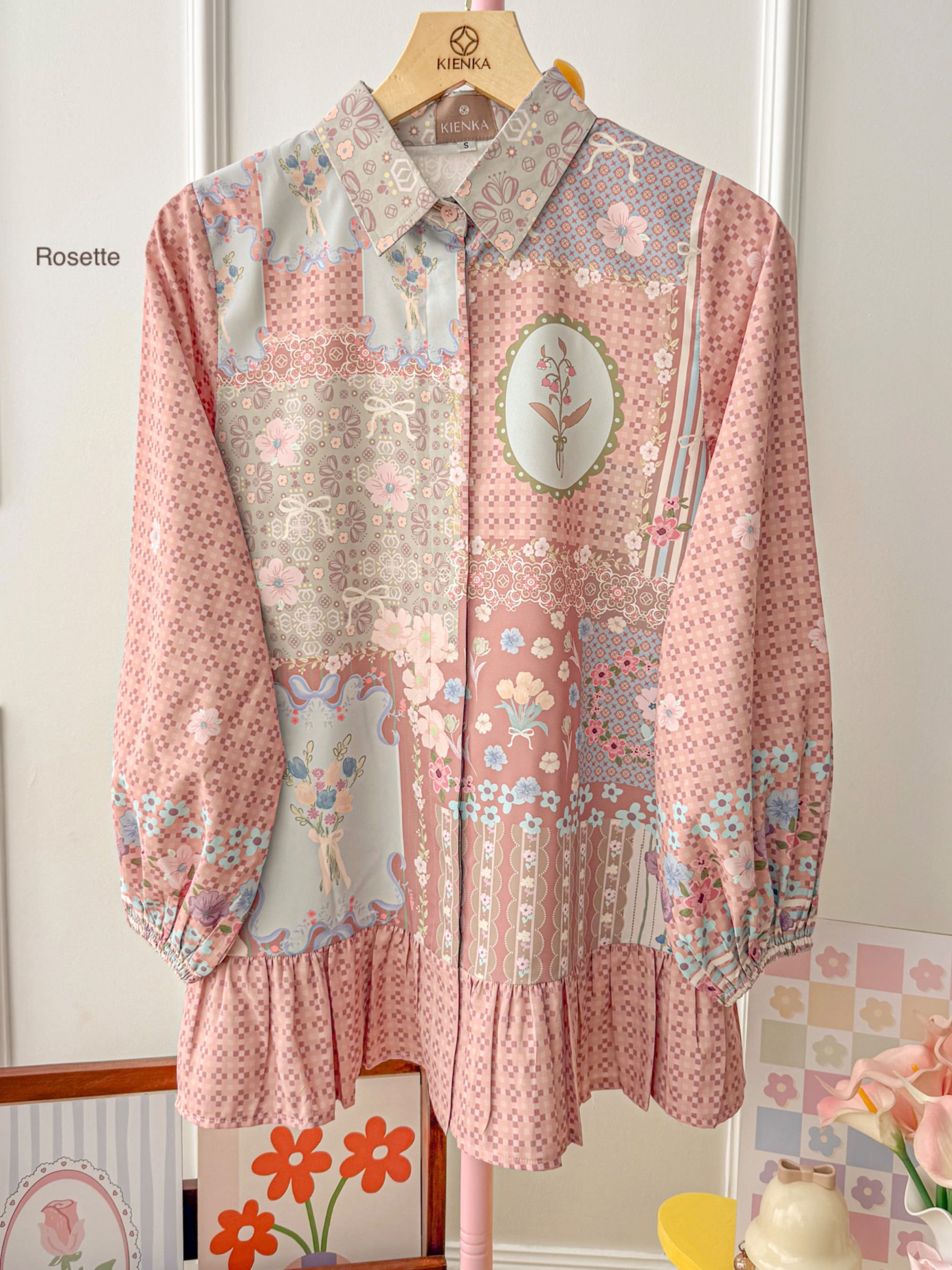 Azalea Blouse Rosette