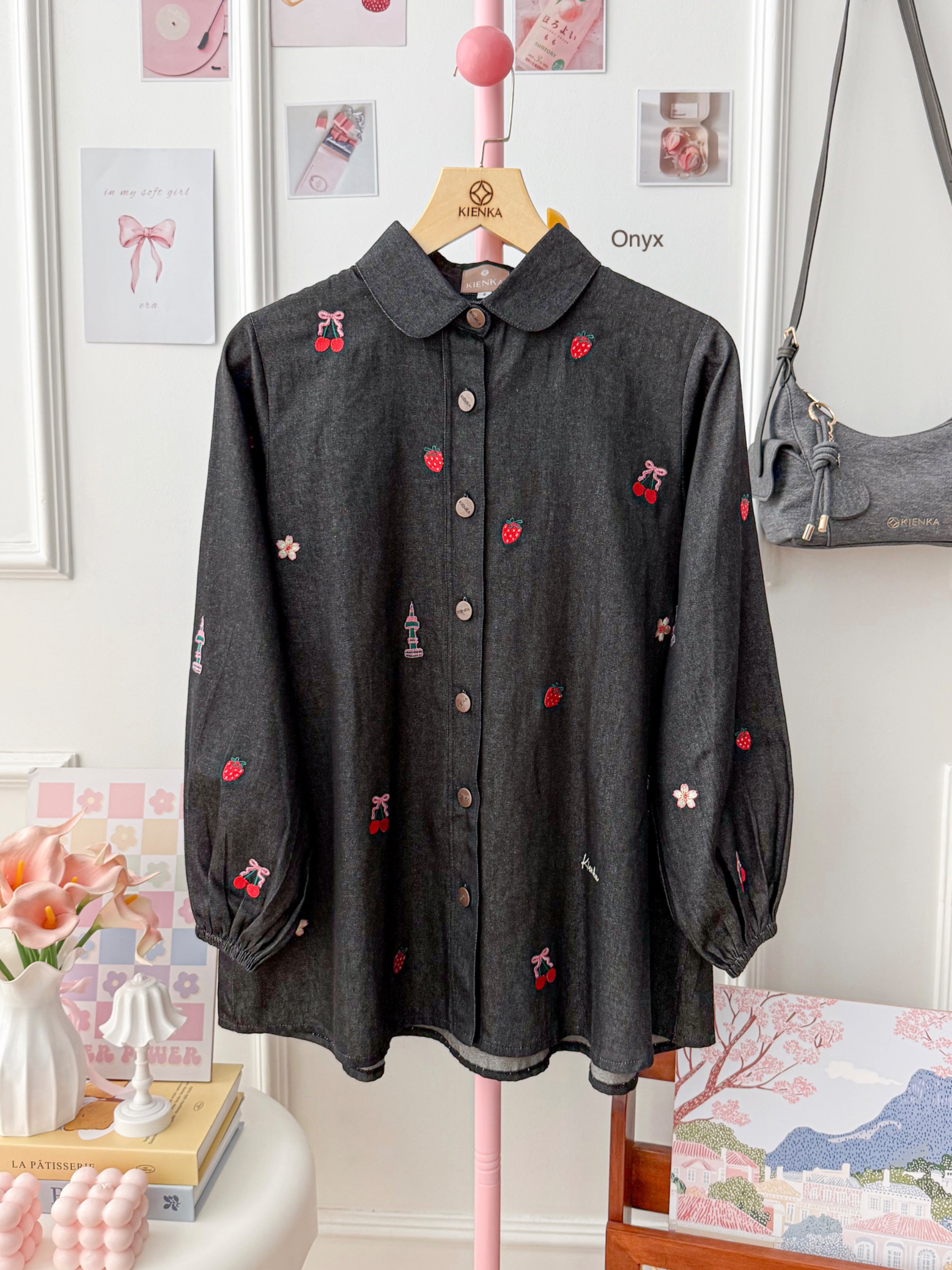 Sola Denim Shirt Onyx