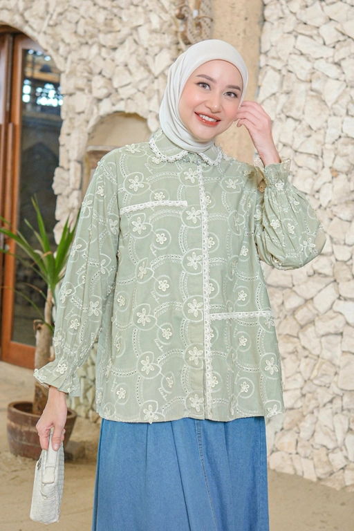 Image of Viona Shirt Sage
