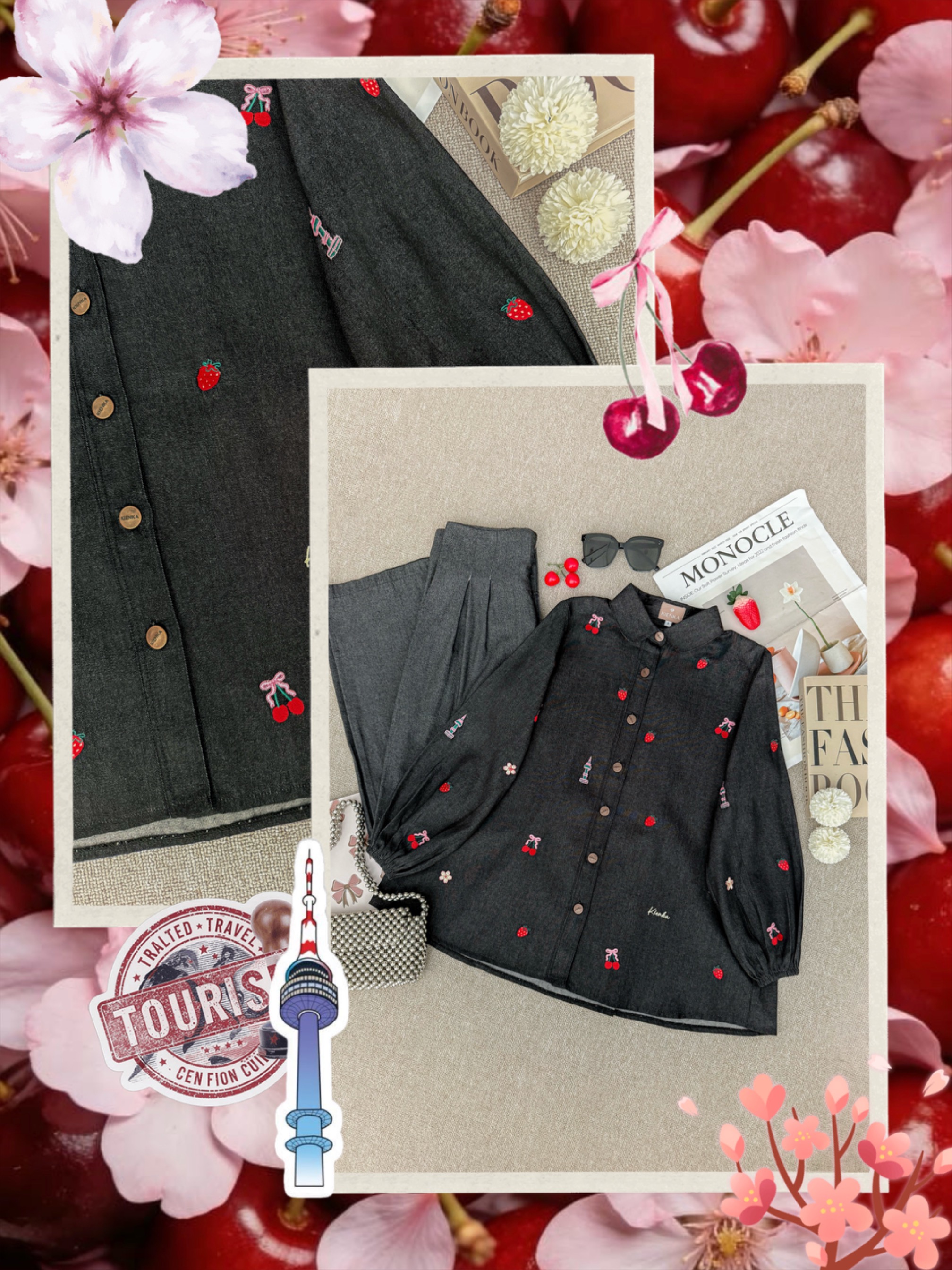 Sola Denim Shirt Onyx