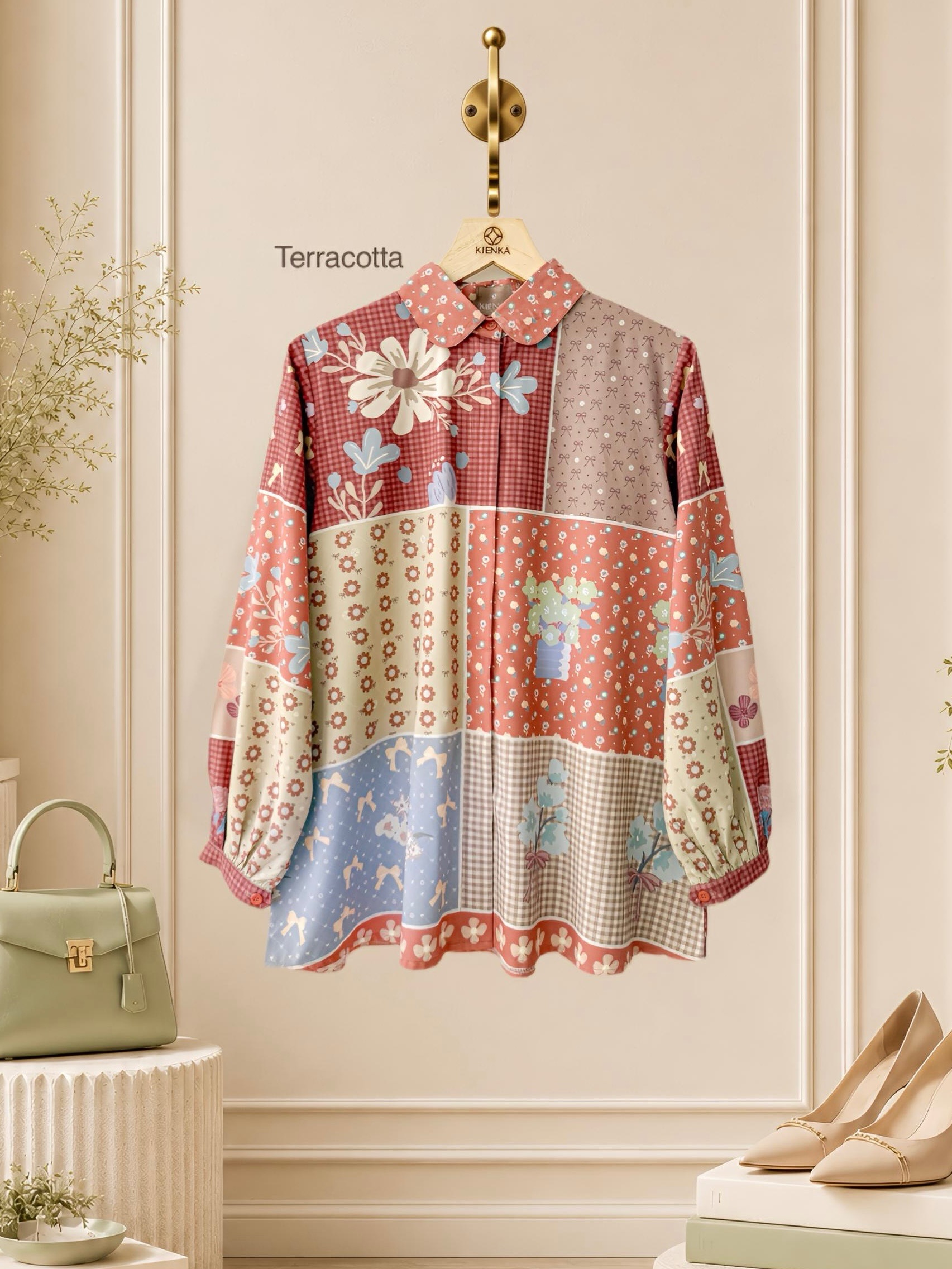 Seiya Blouse Terracotta
