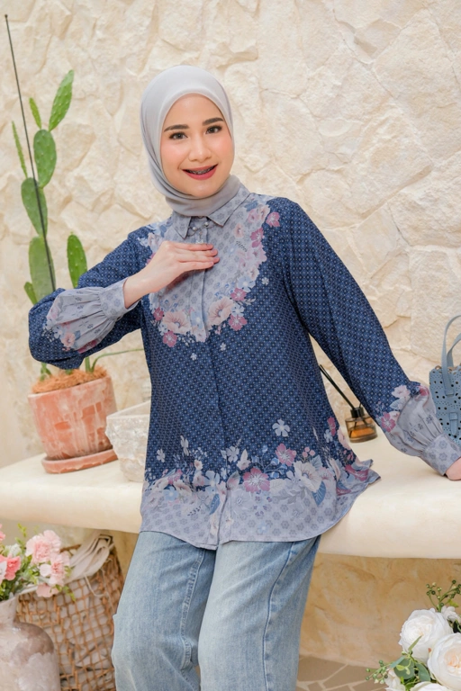 Image of Havana Blouse Lagoon