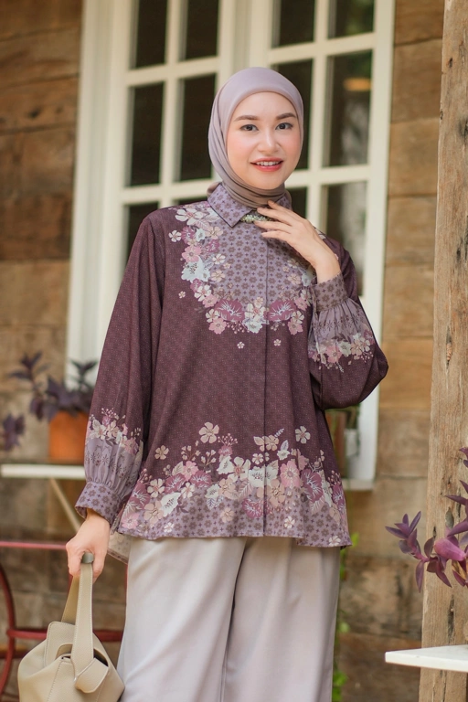 Image of Havana Blouse Mahogany