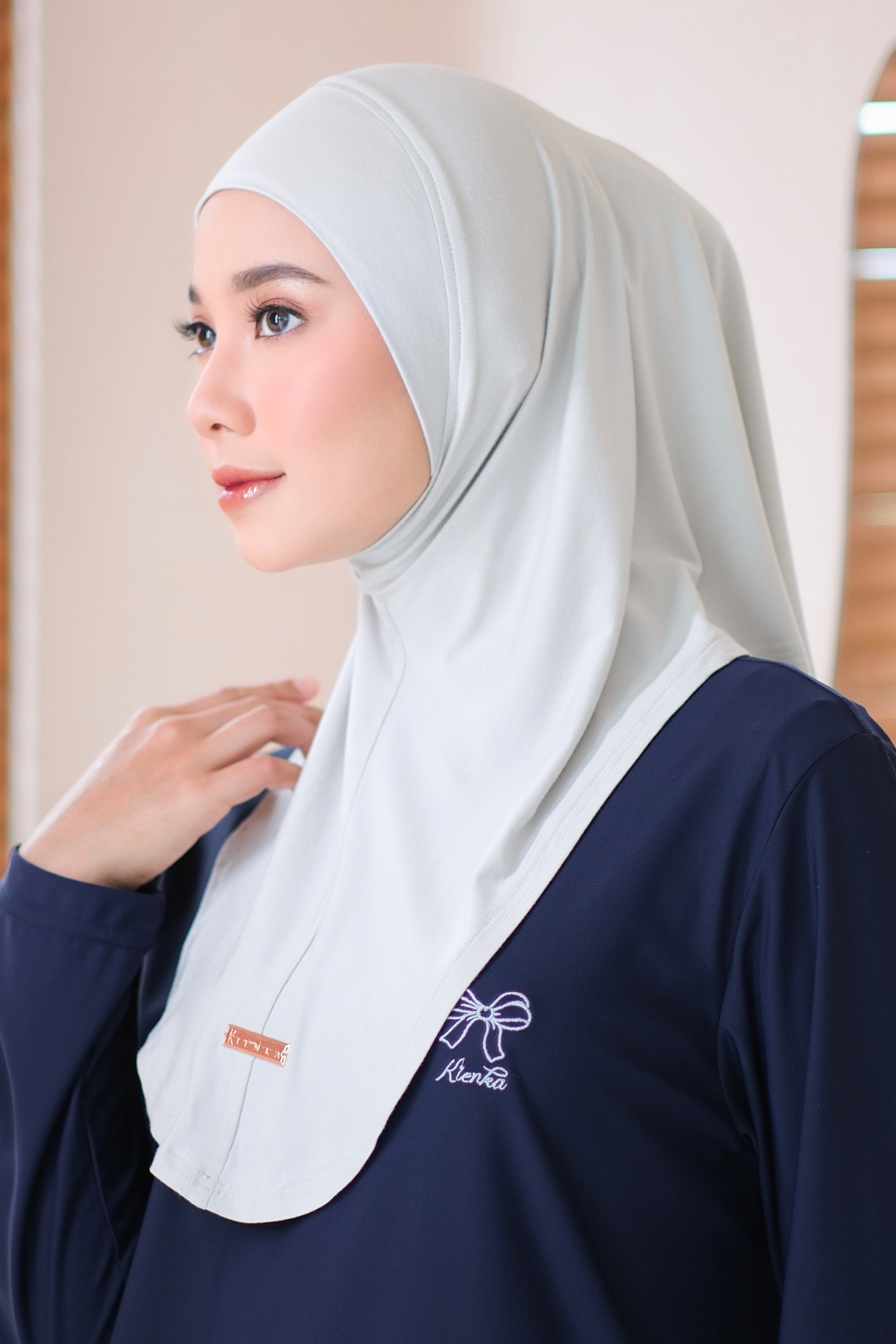 Nara Hijab Sport Griss
