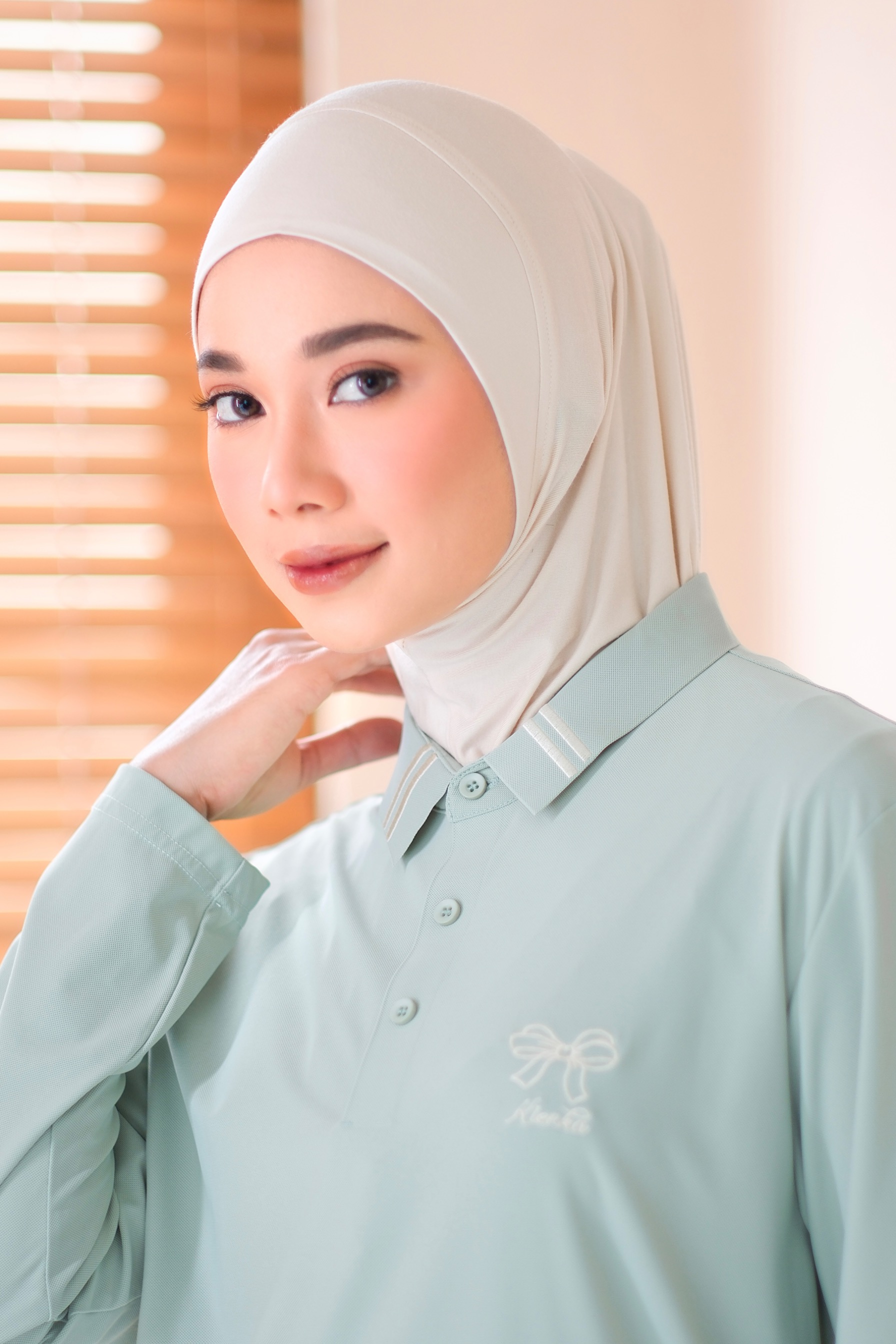 Nara Hijab Sport Apricot