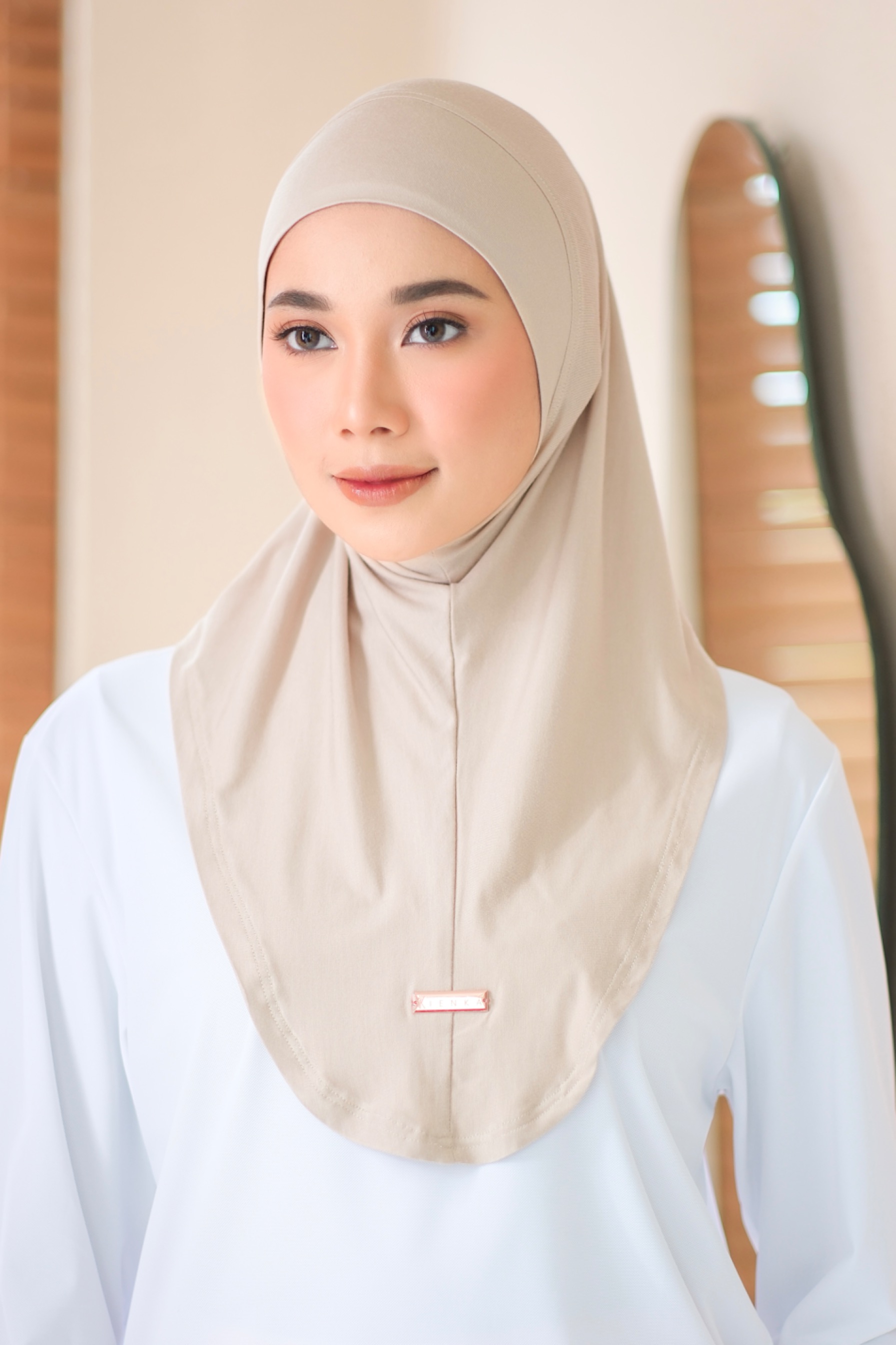 Nara Hijab Sport Beige