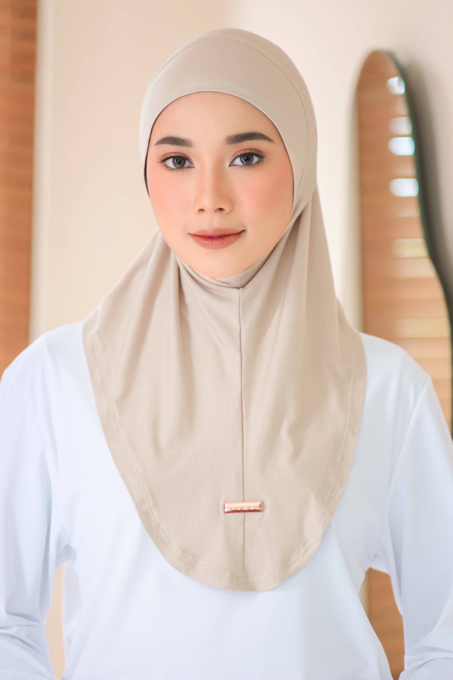 Nara Hijab Sport Beige