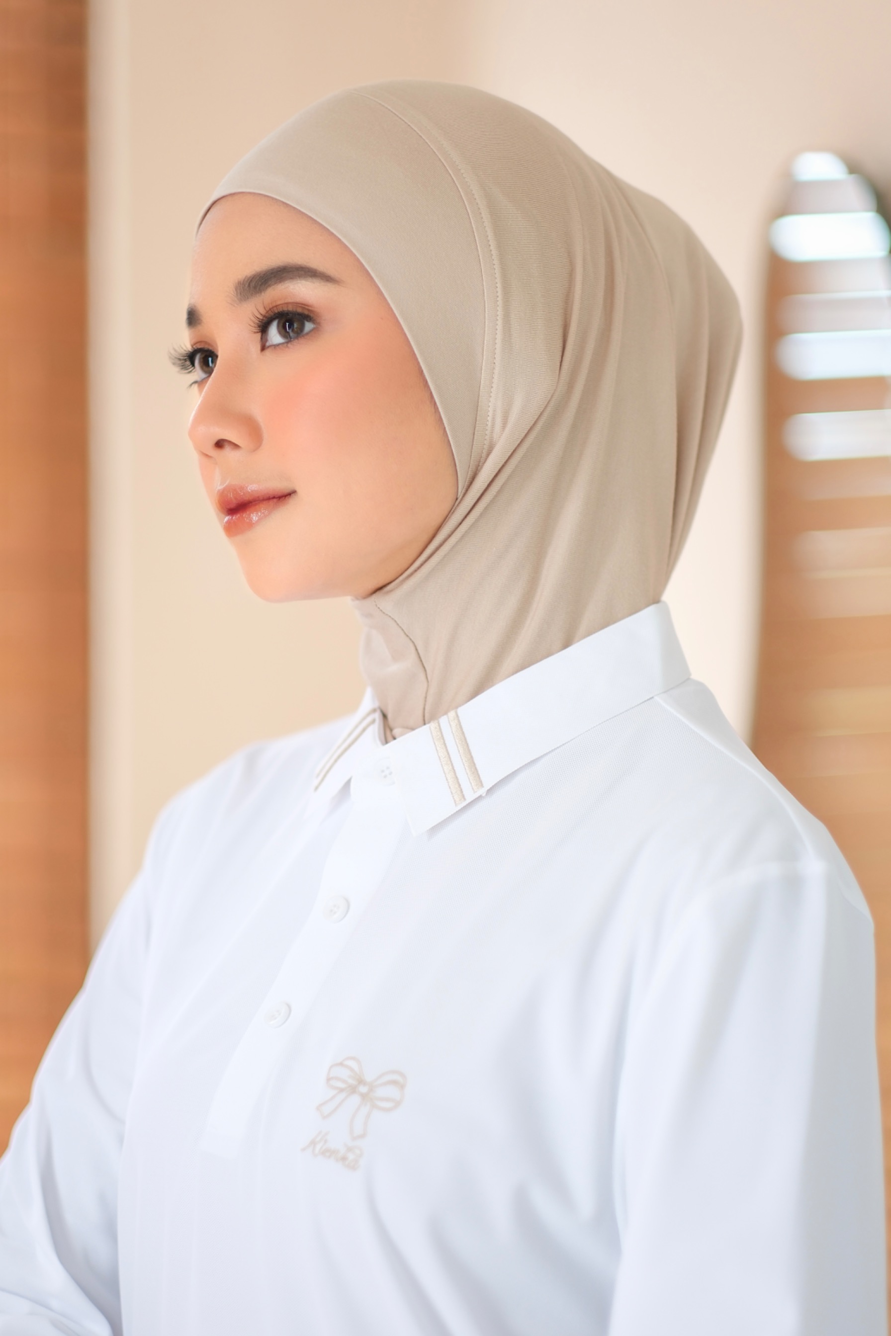 Nara Hijab Sport Beige