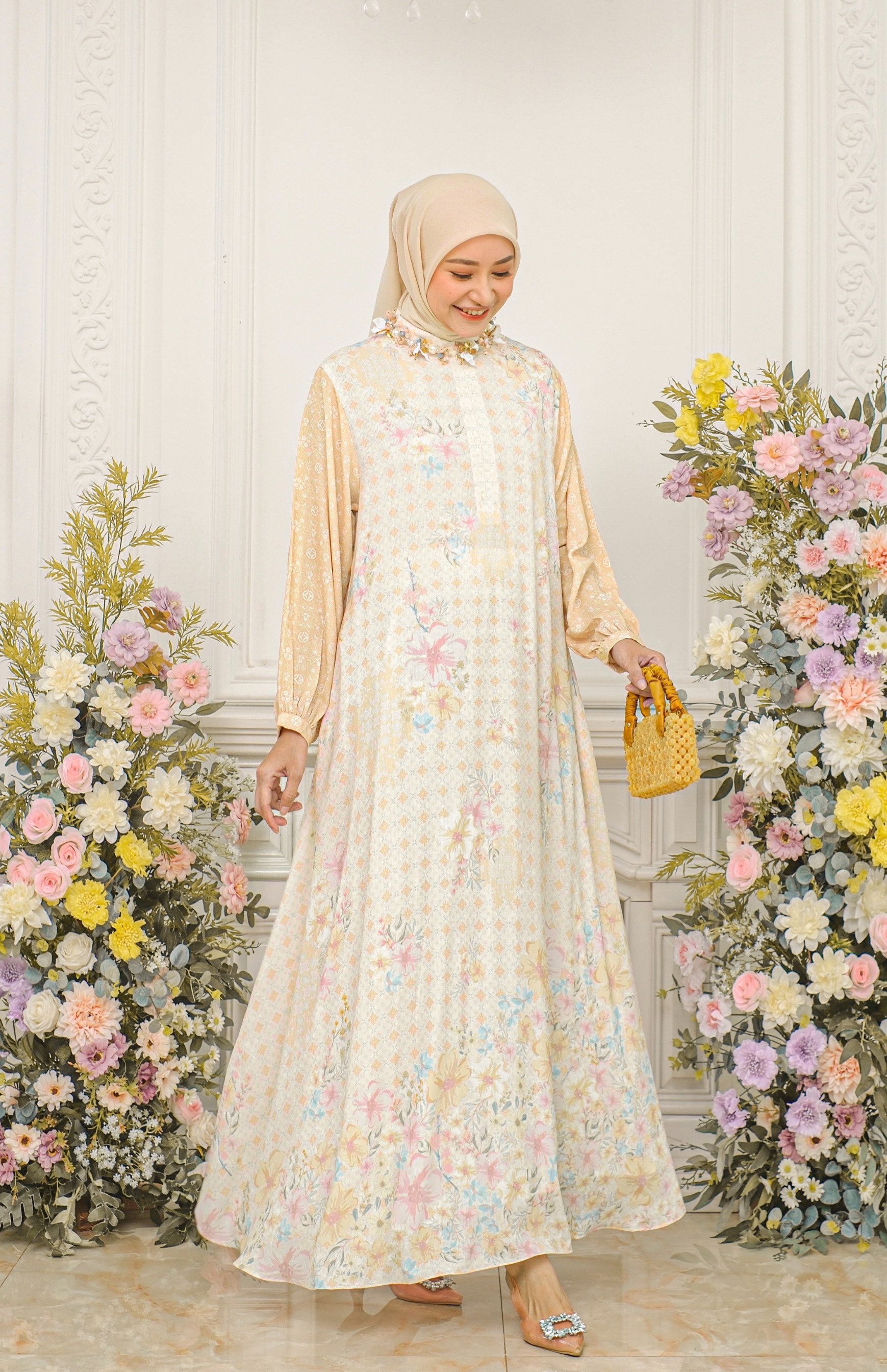 Rayana Signature Dress Buttercup - Kienka Official