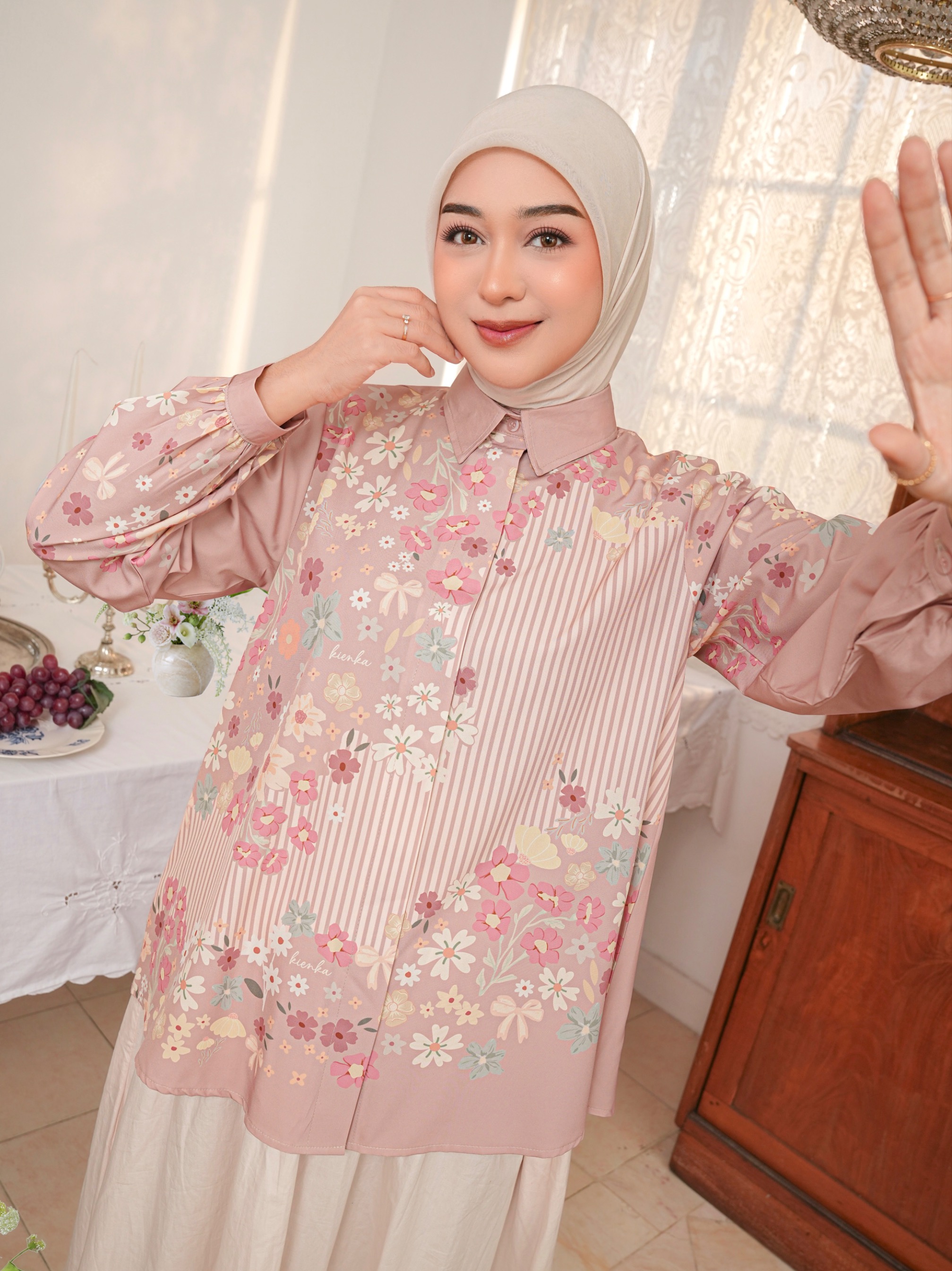 Arumi Blouse Blush