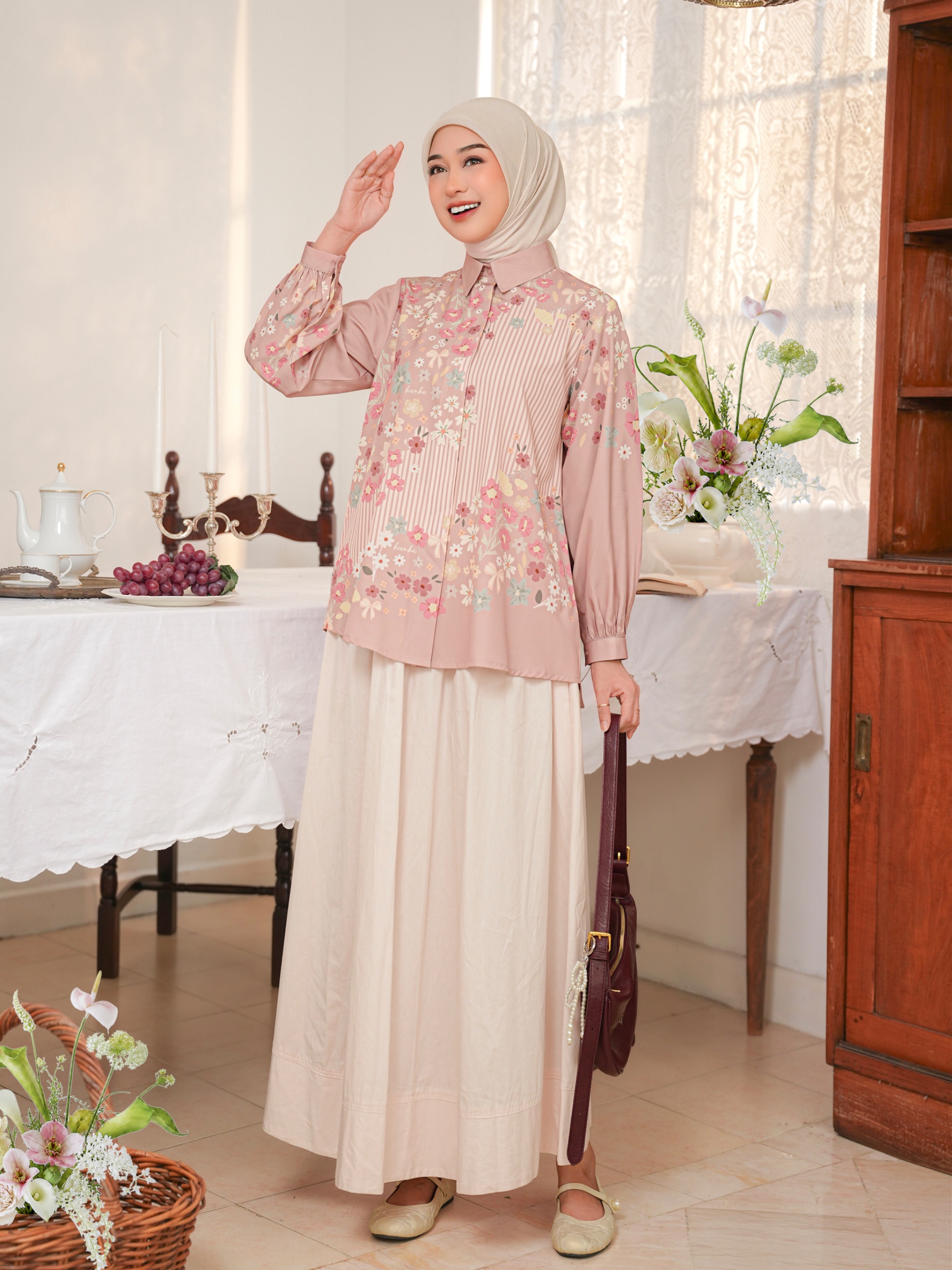 Arumi Blouse Blush