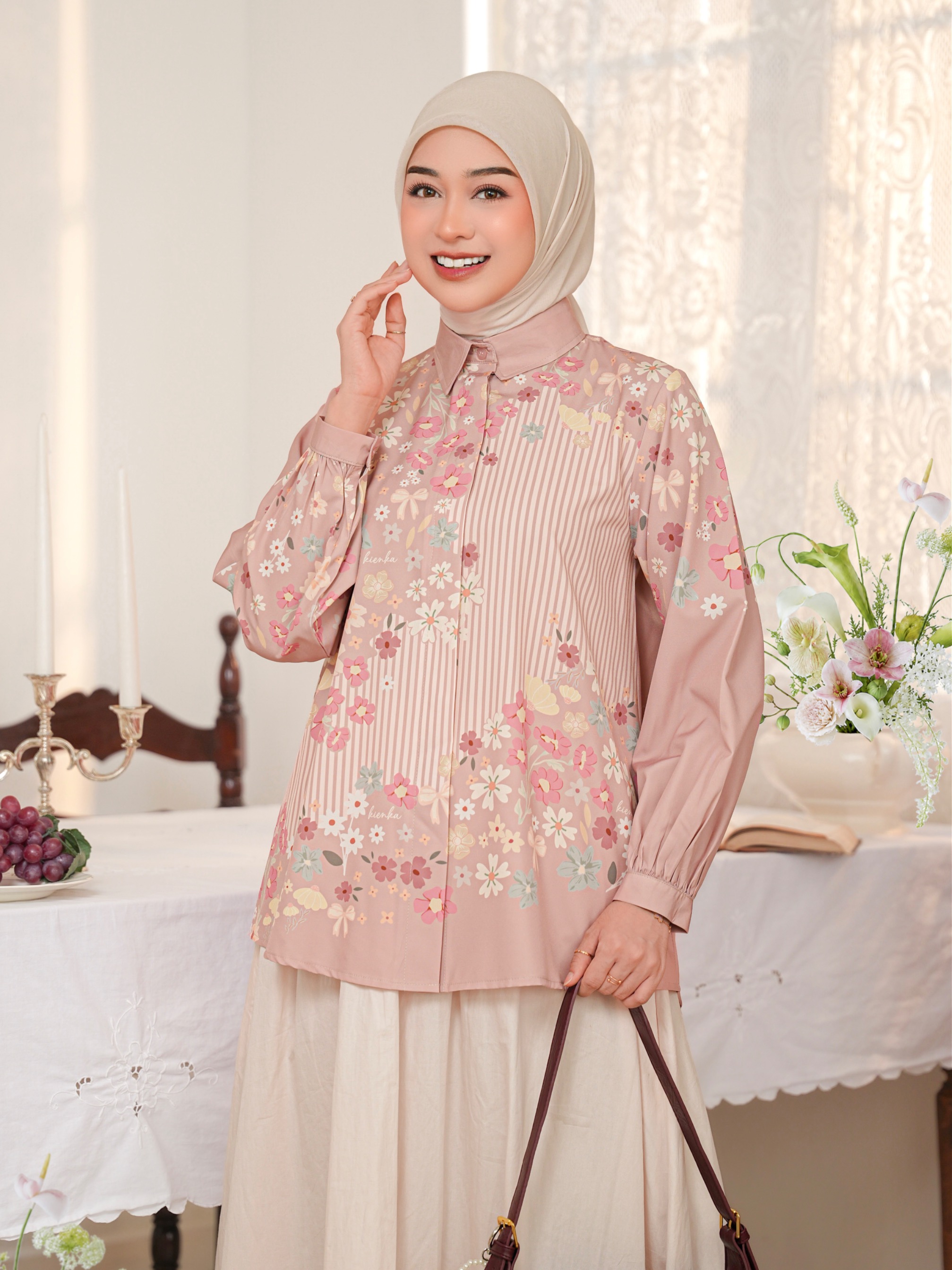 Arumi Blouse Blush