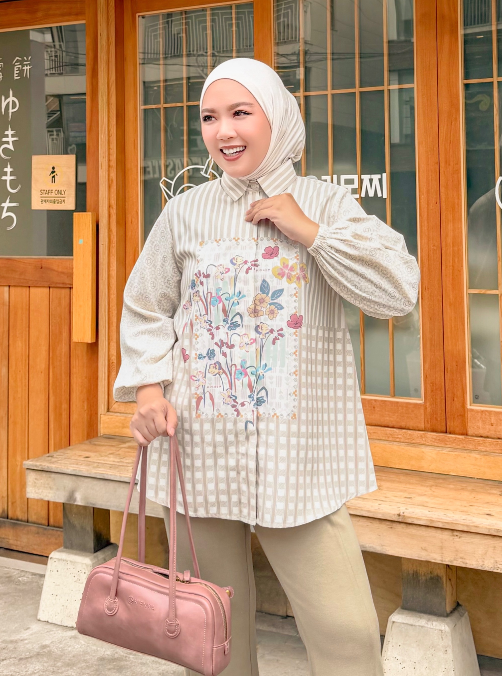 Mine Blouse Khaki
