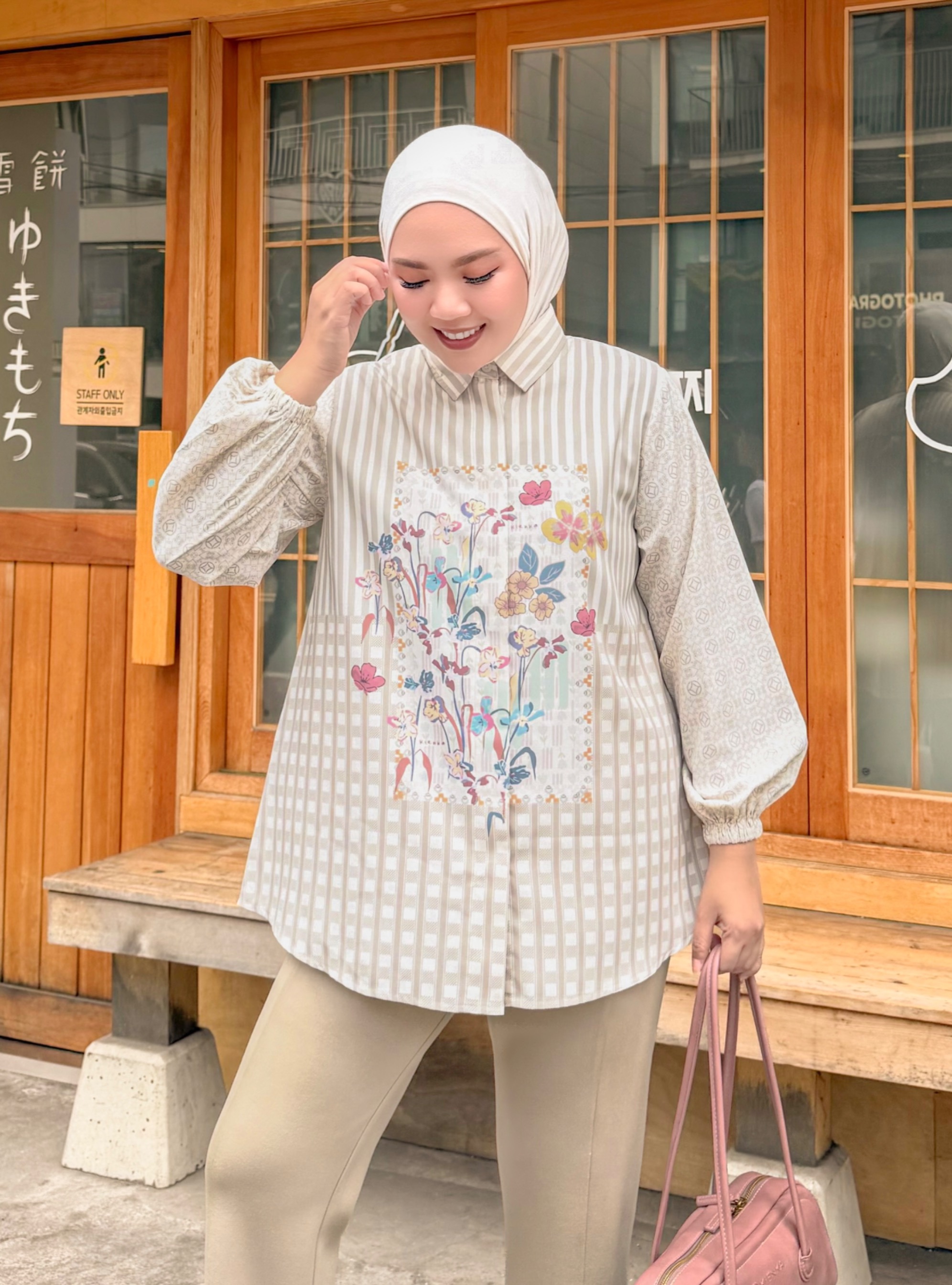 Mine Blouse Khaki