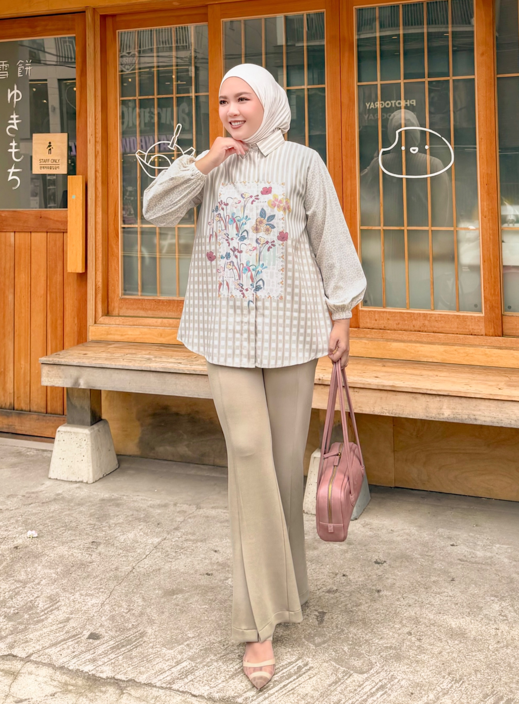 Mine Blouse Khaki