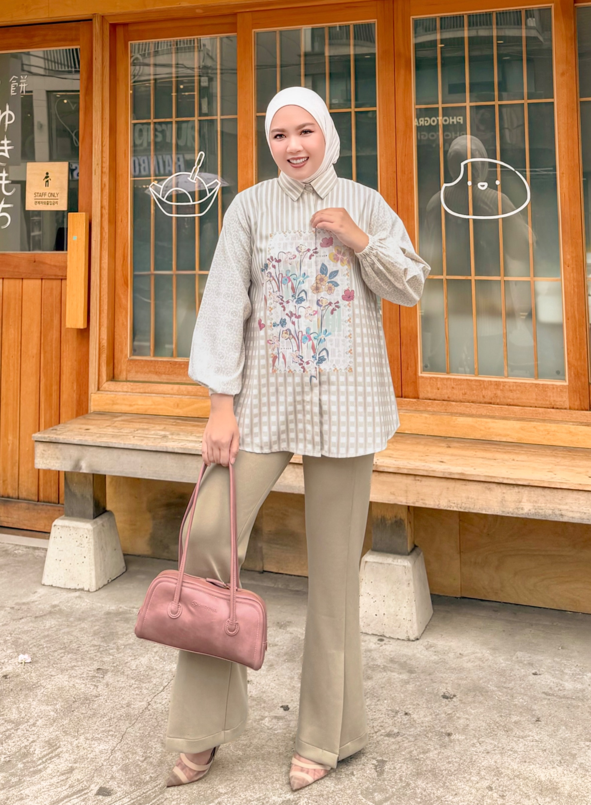 Mine Blouse Khaki