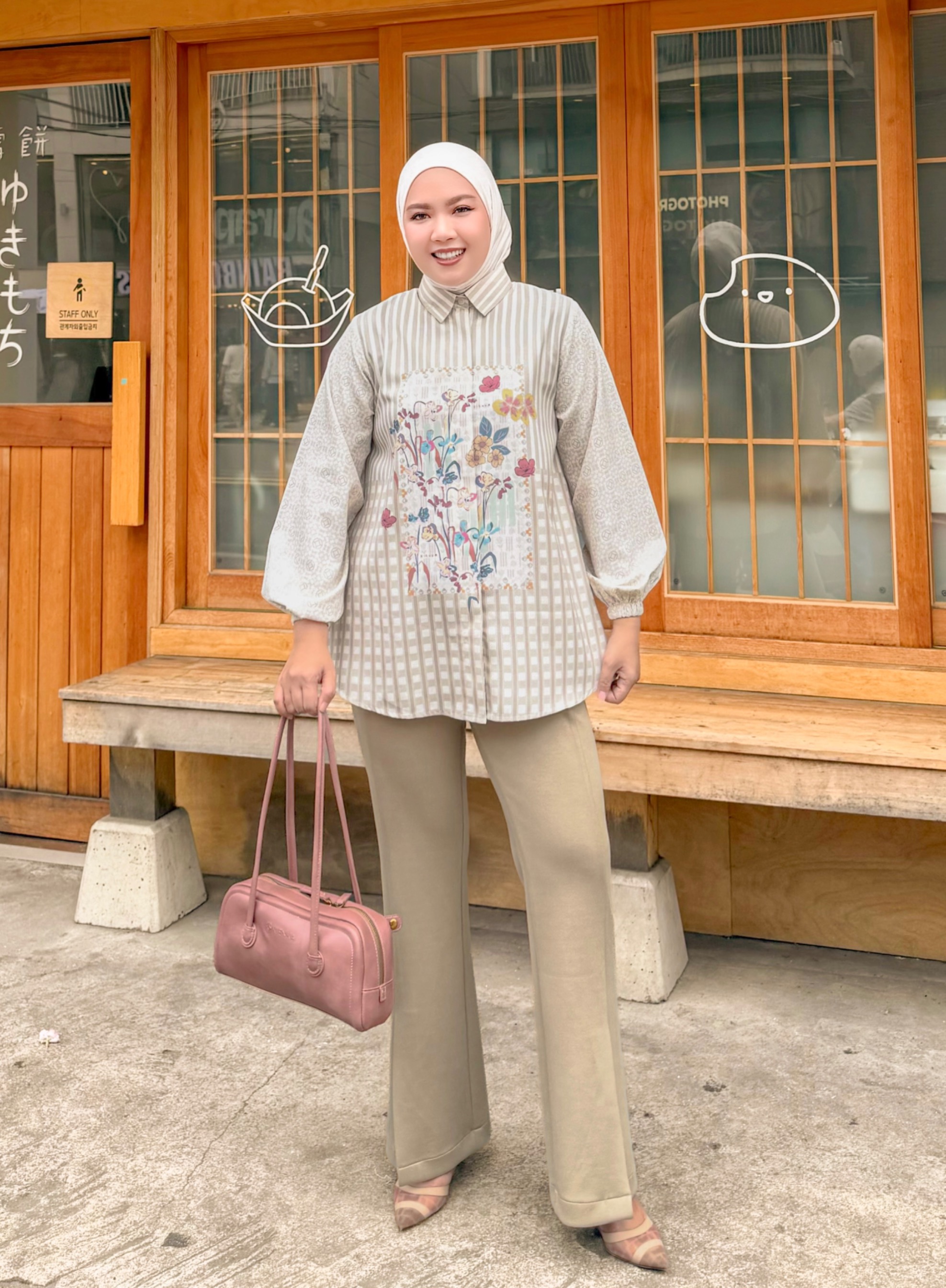 Mine Blouse Khaki