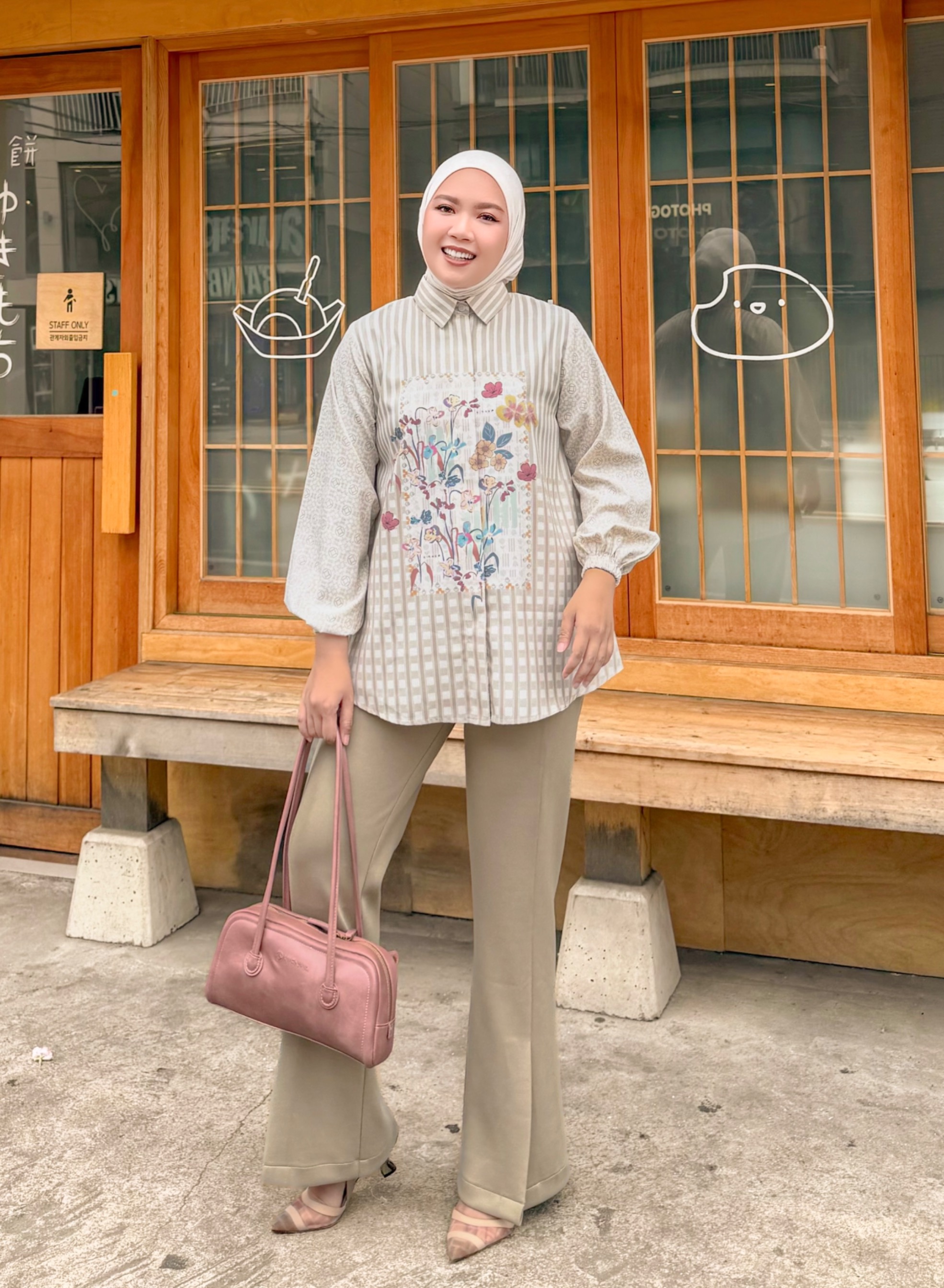 Mine Blouse Khaki