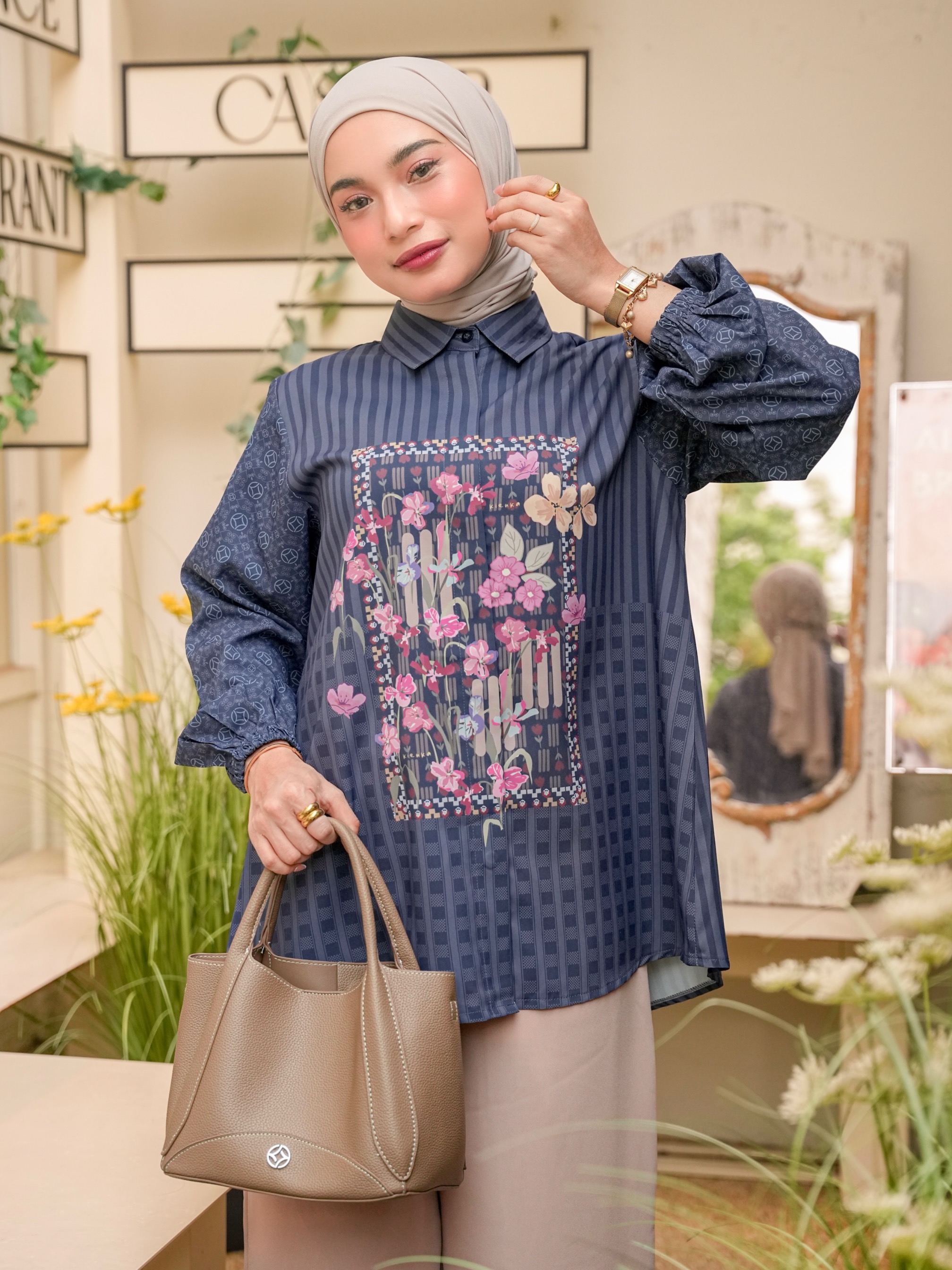 Mine Blouse Indigo