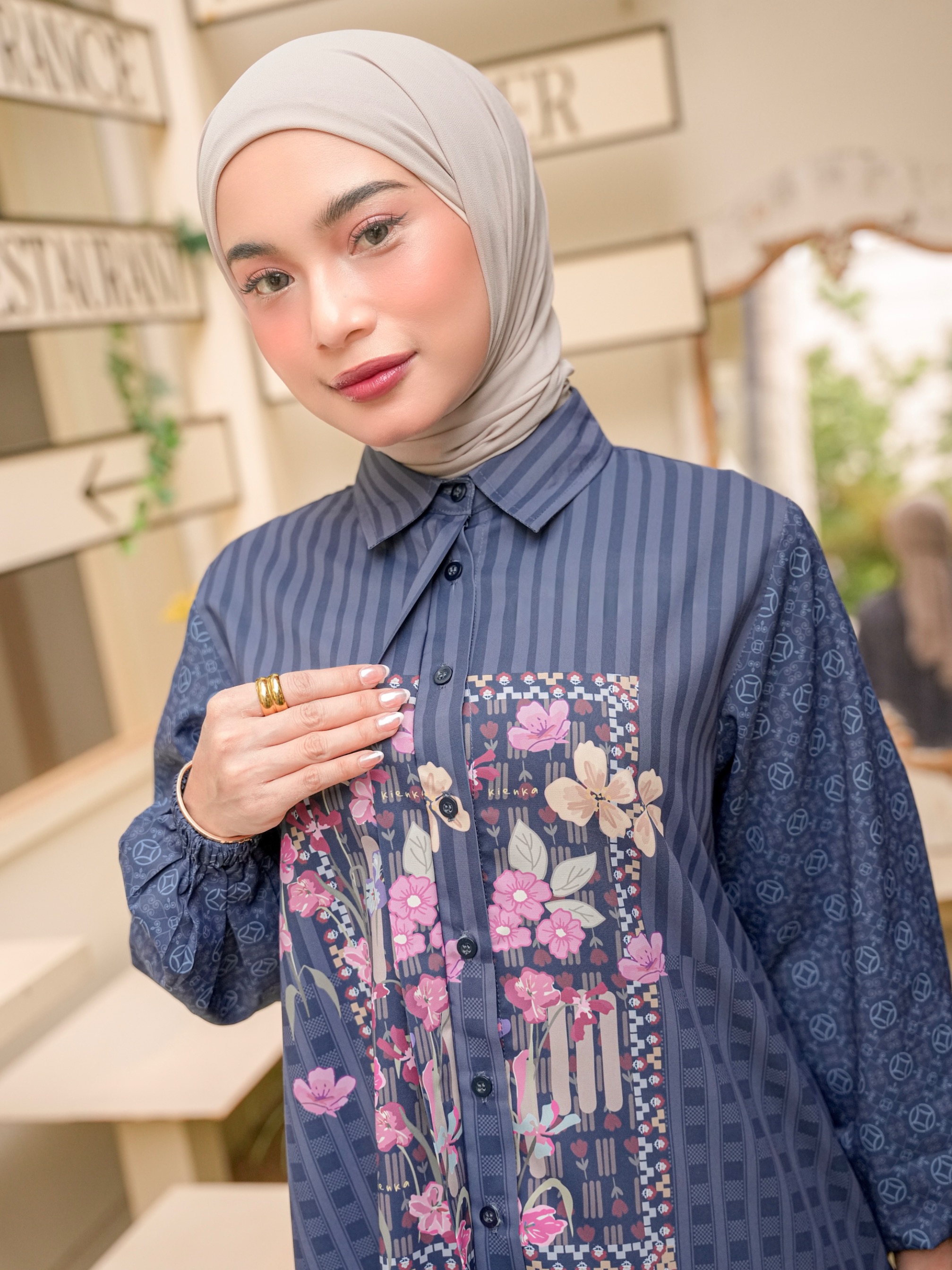 Mine Blouse Indigo