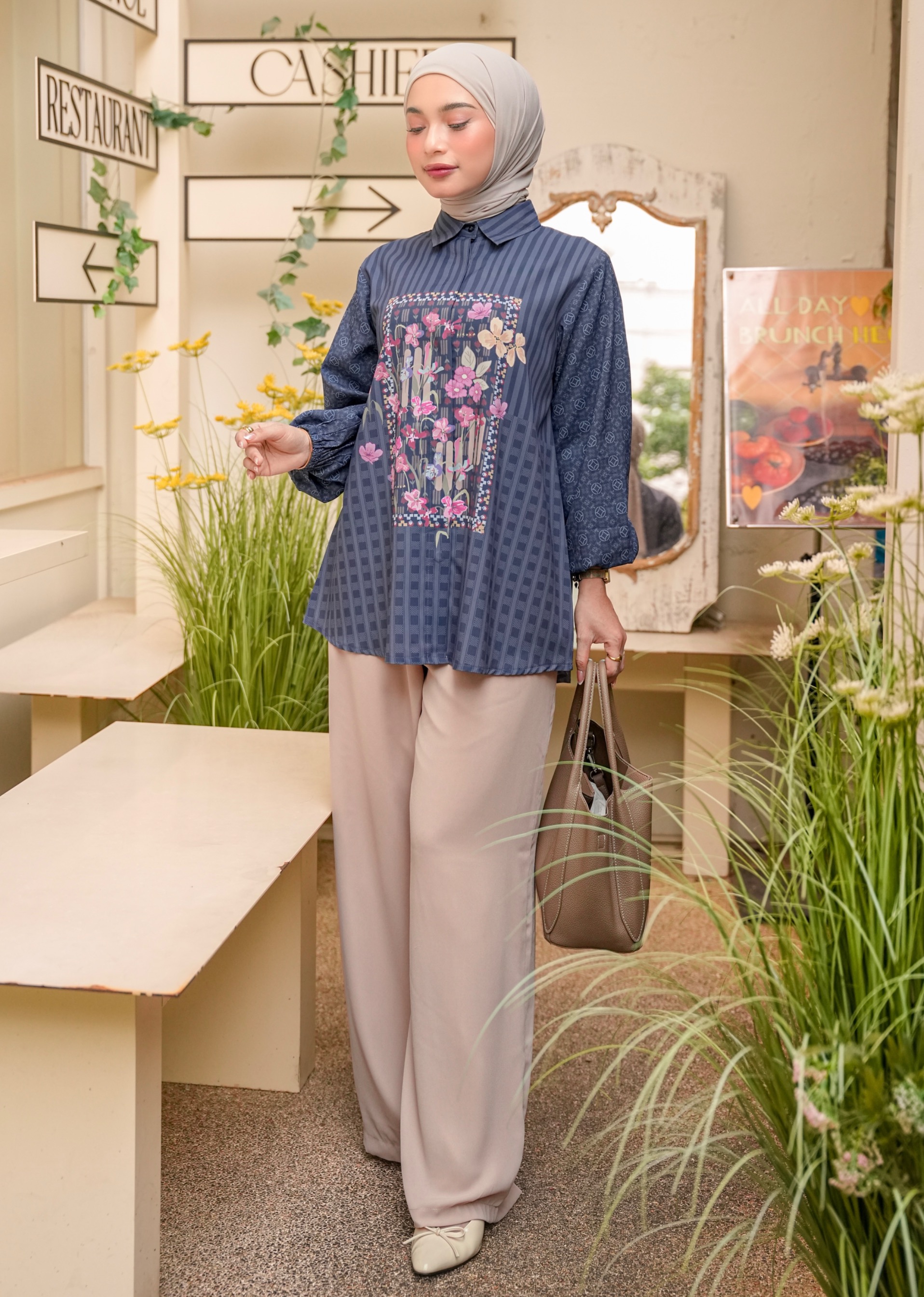 Mine Blouse Indigo