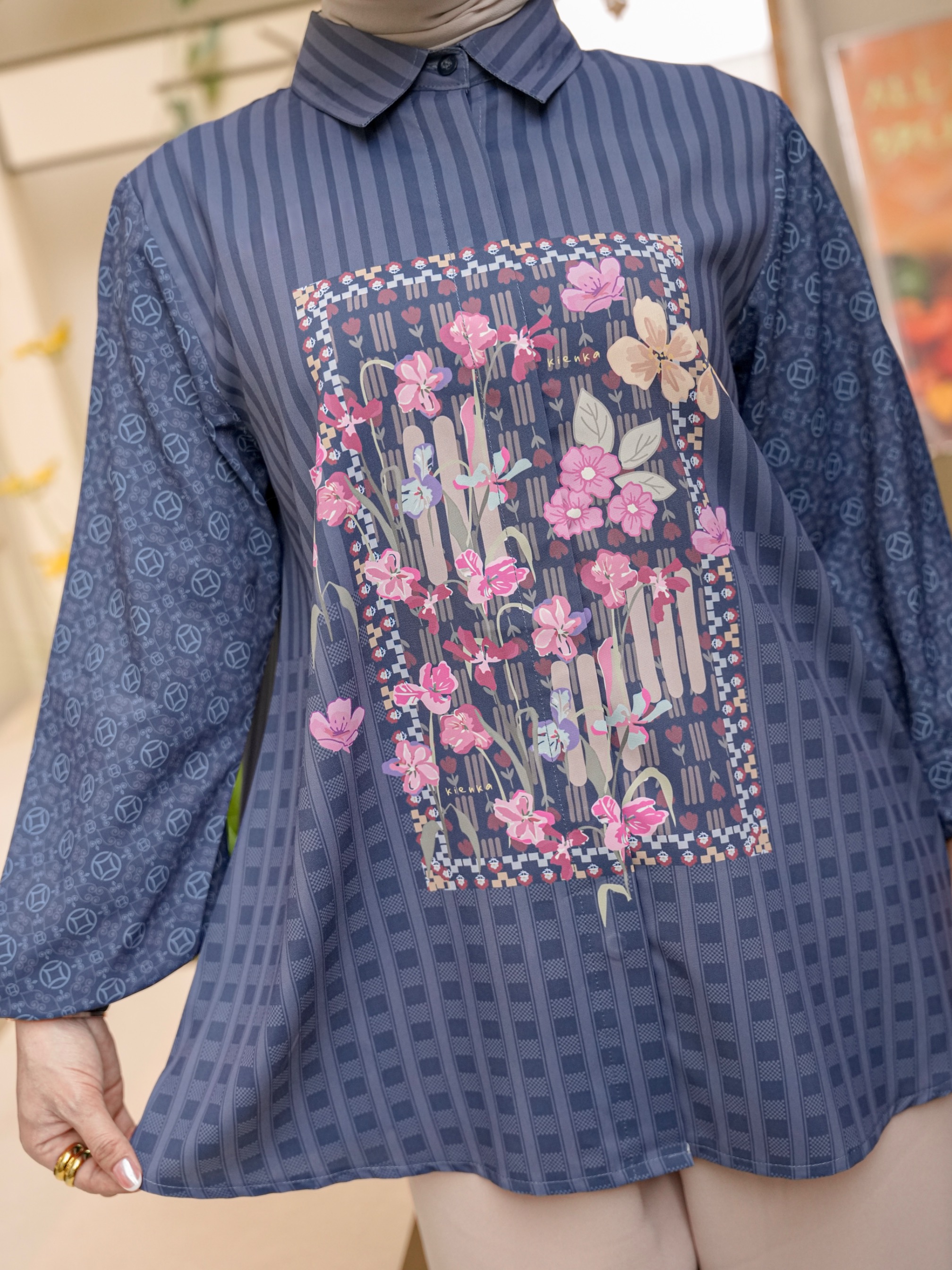 Mine Blouse Indigo