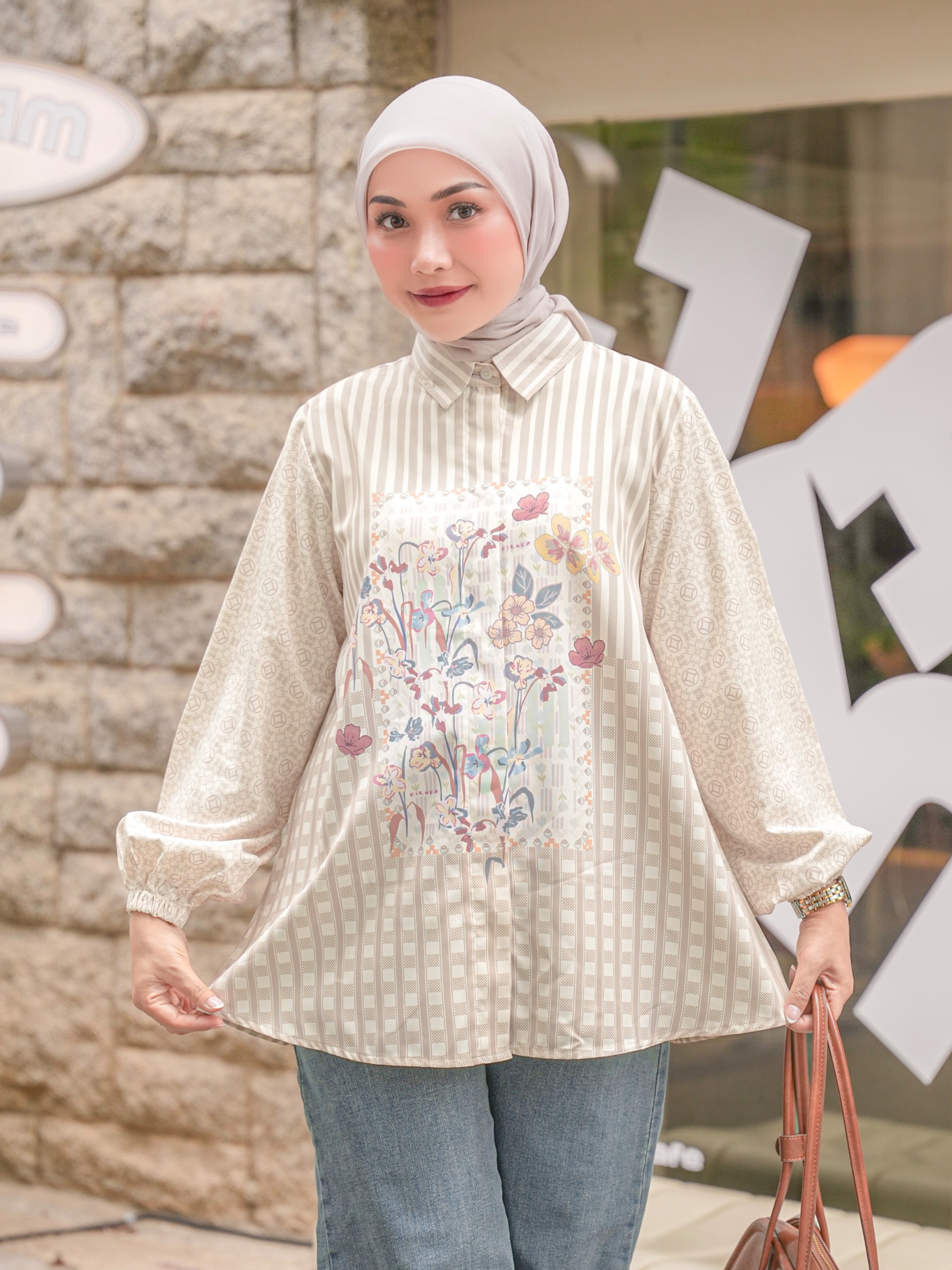 Mine Blouse Khaki