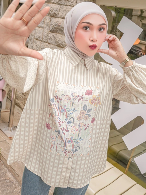 Mine Blouse Khaki
